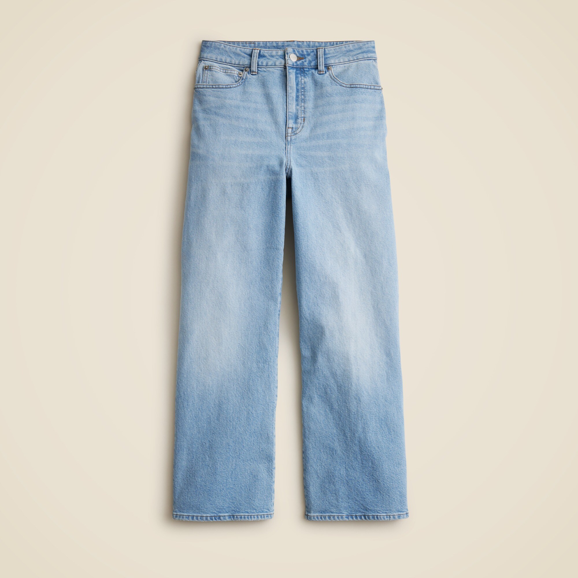Curvy slim-wide jean