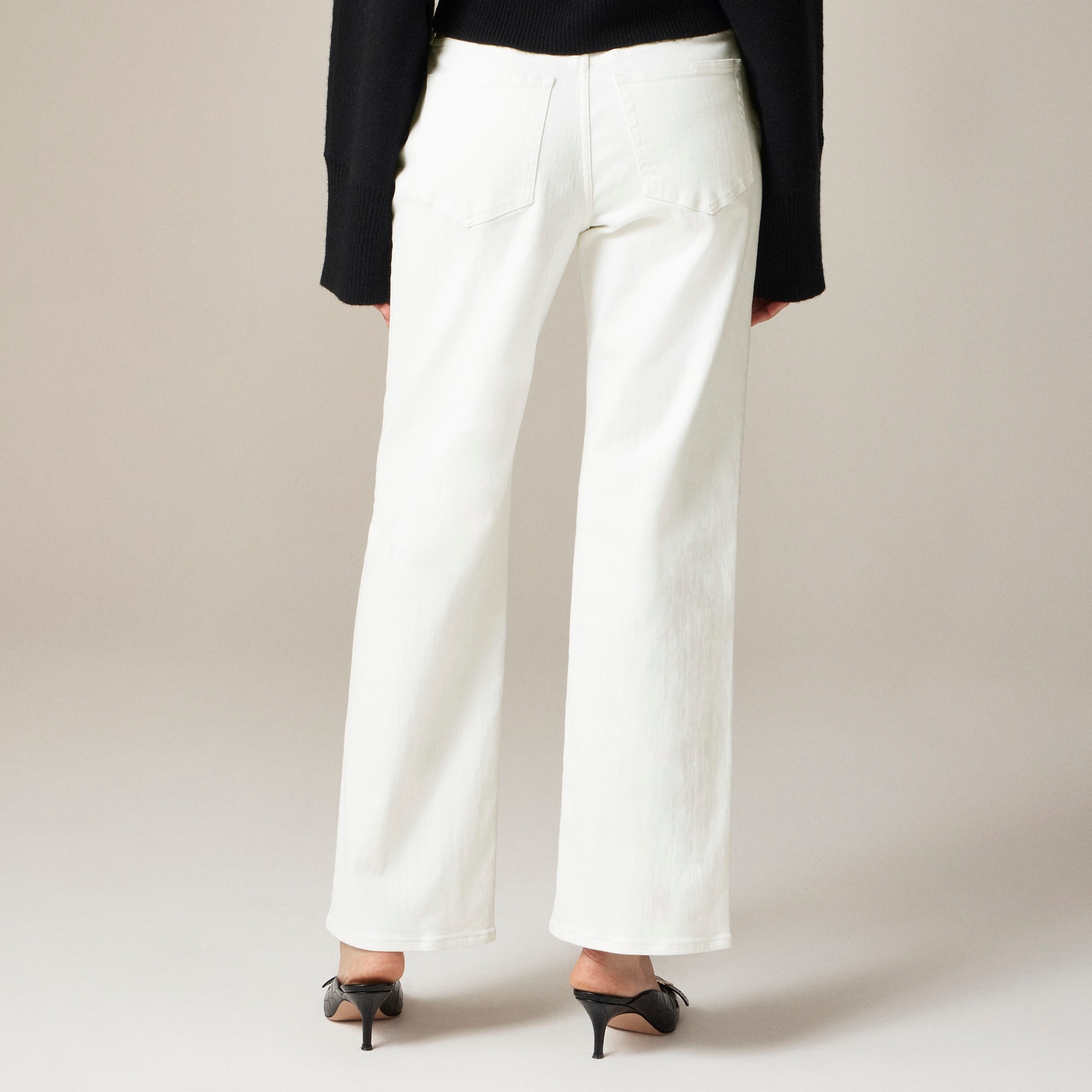Lower-rise full-length slim-wide jean - image 4