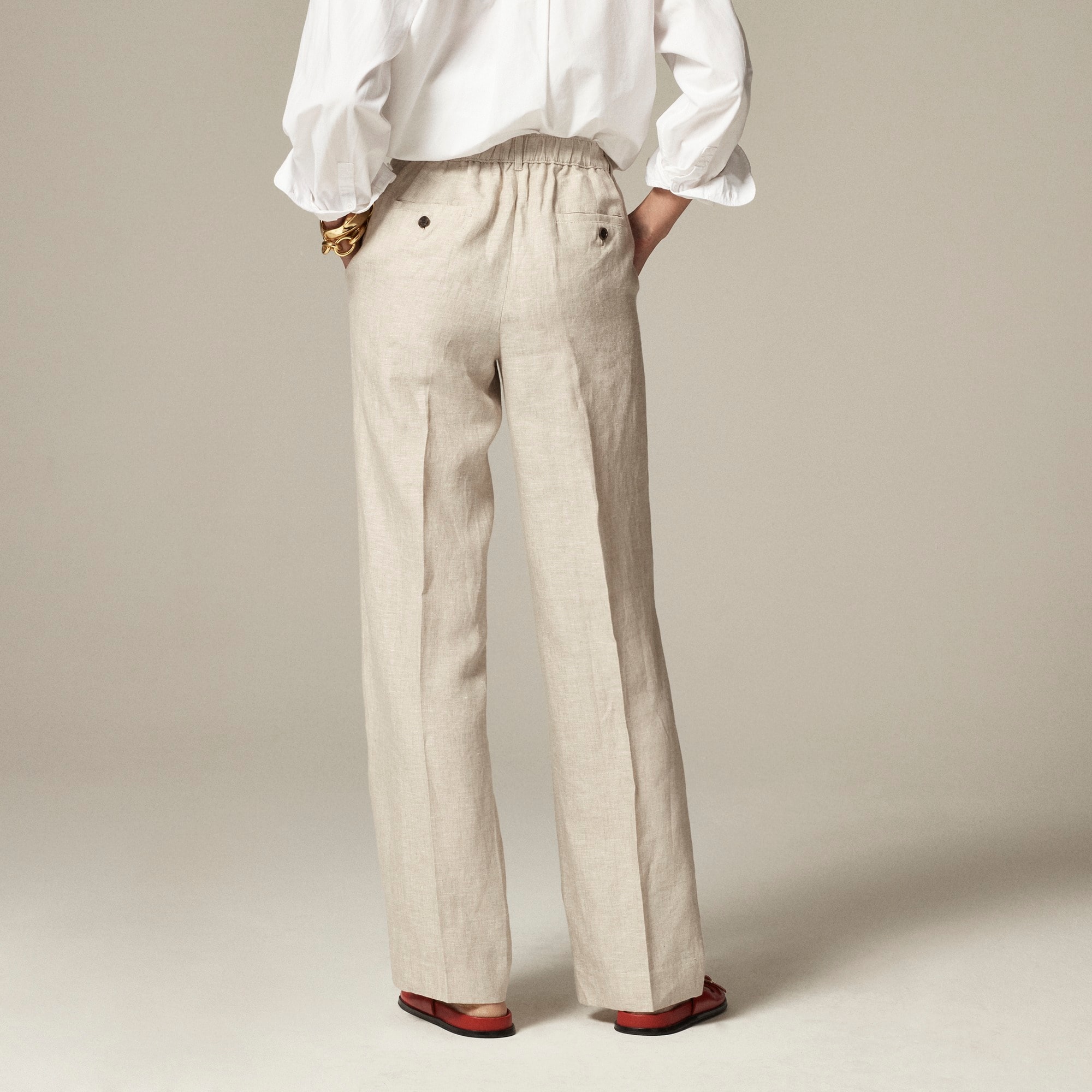 Harbor pant in linen