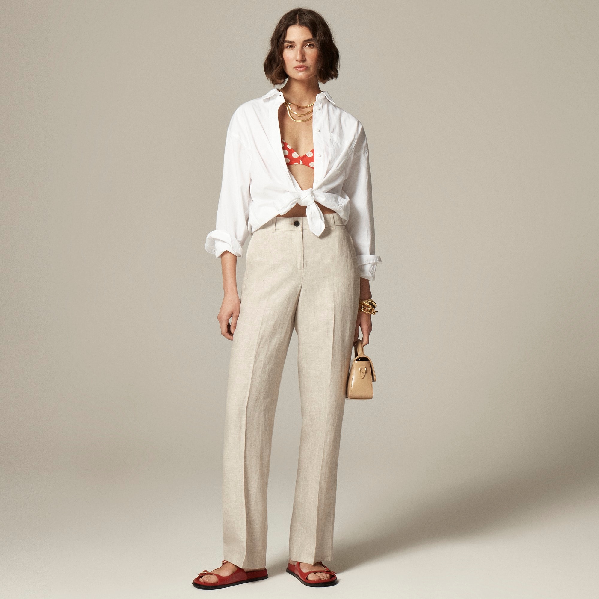 womens Harbor pant in linen