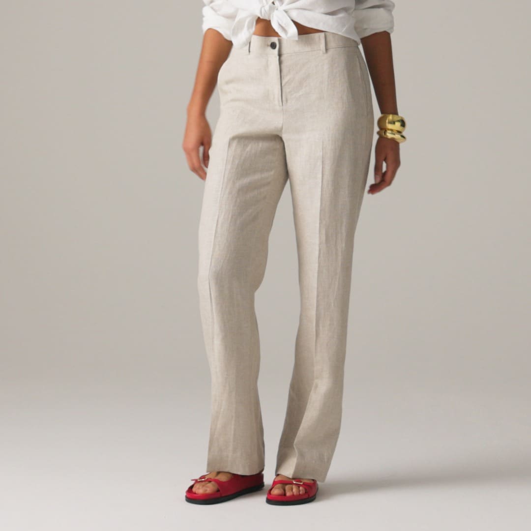 Harbor pant in linen
