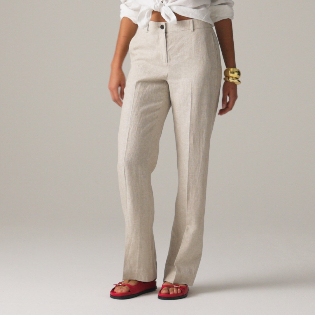 Harbor pant in linen