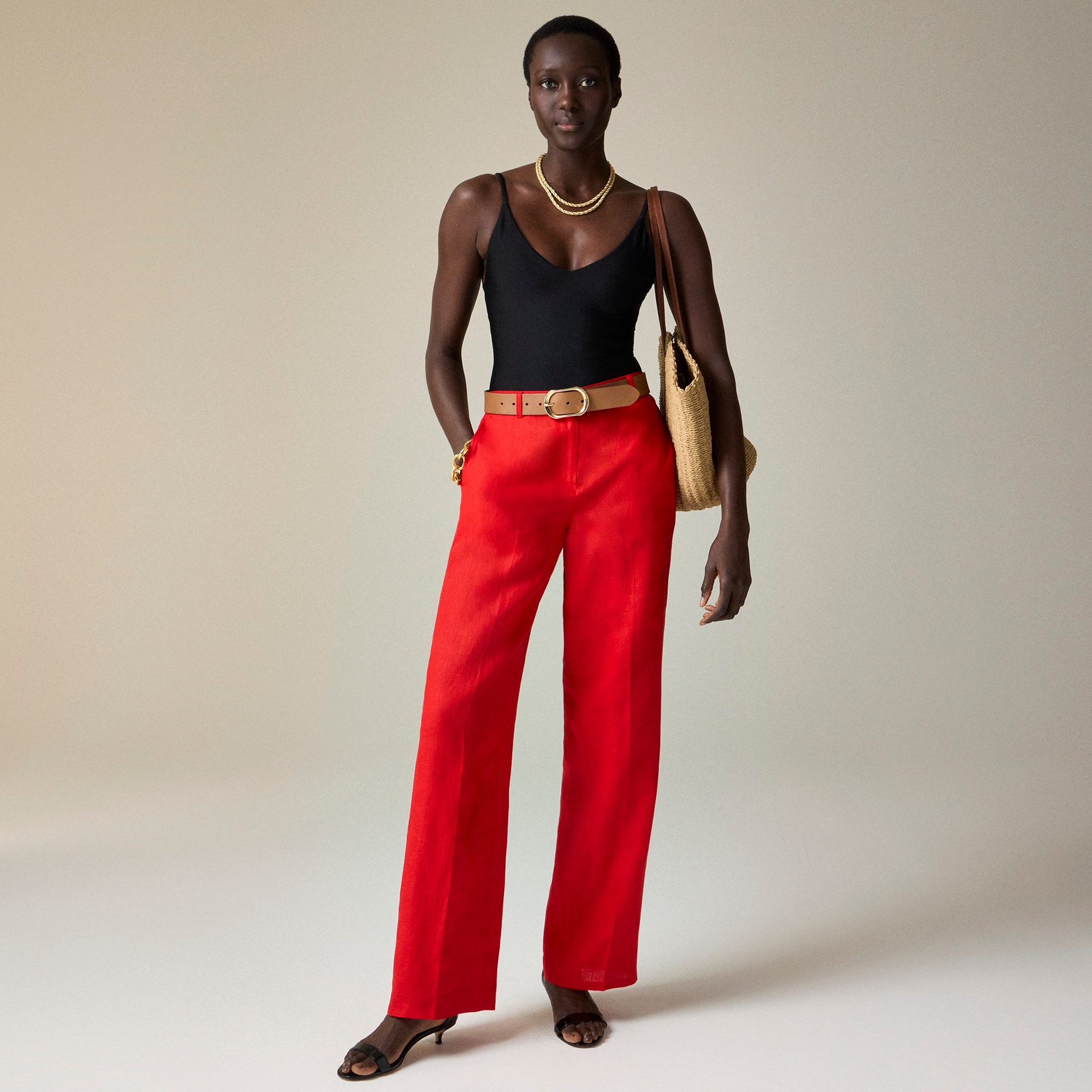 womens Harbor pant in linen