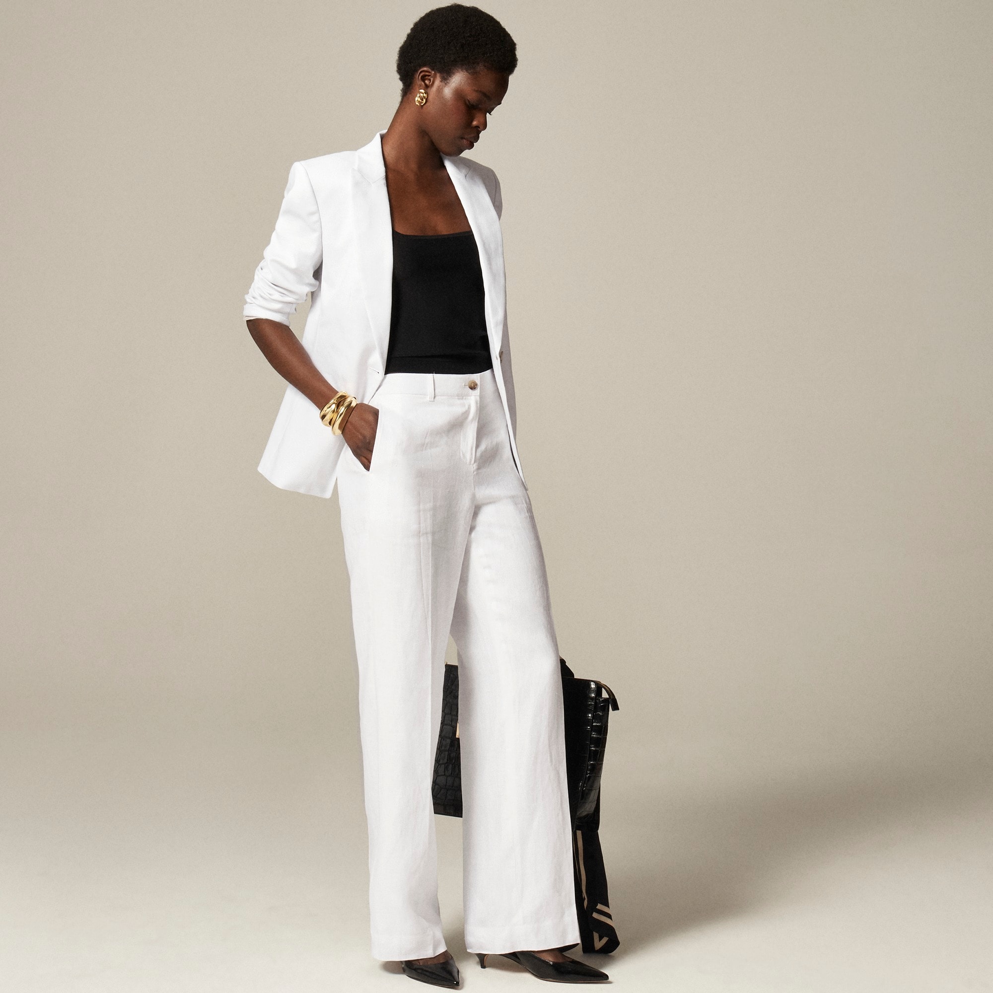 womens Harbor pant in linen