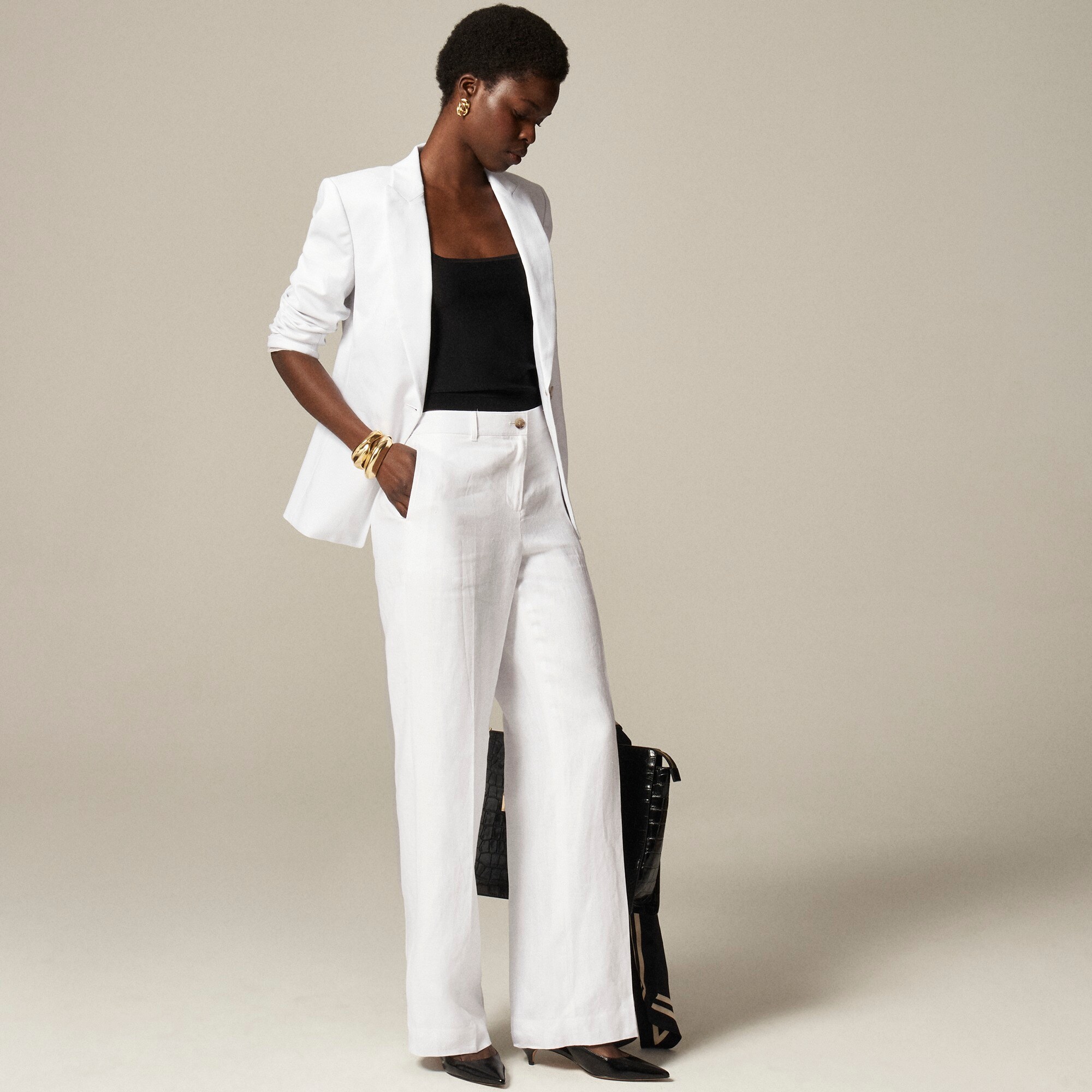 Harbor pant in linen