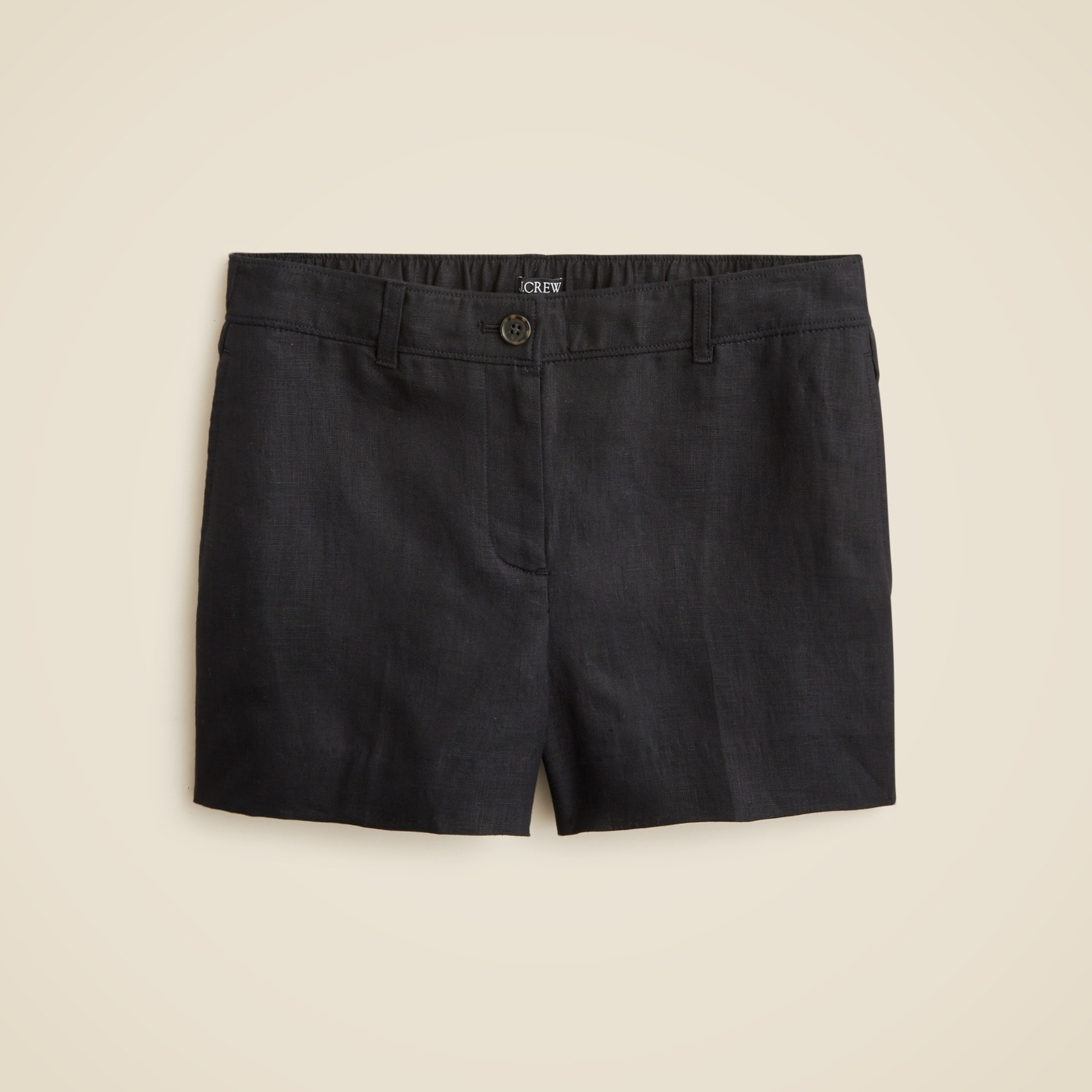 womens 3&quot; Harbor short in linen