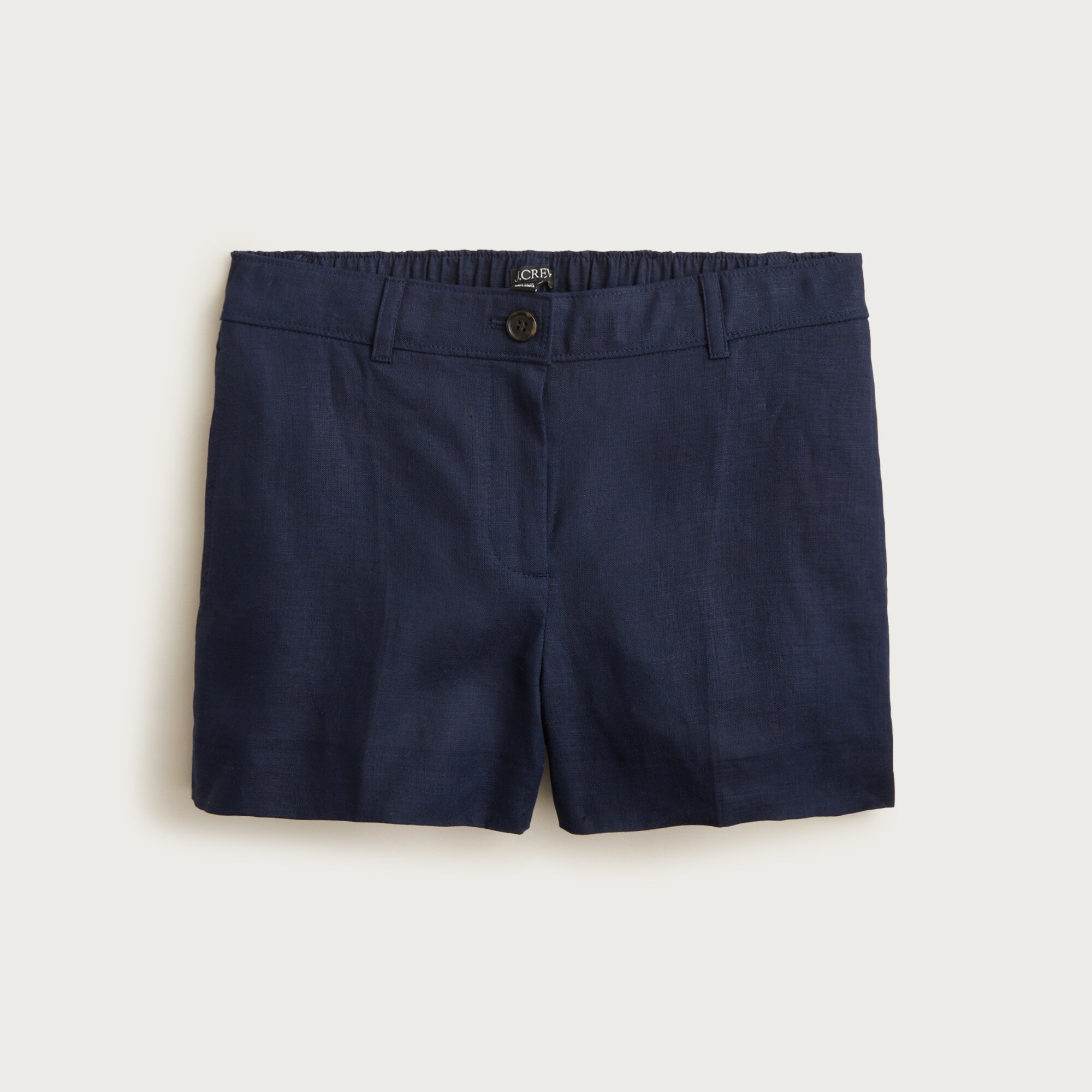  3" Harbor short in linen