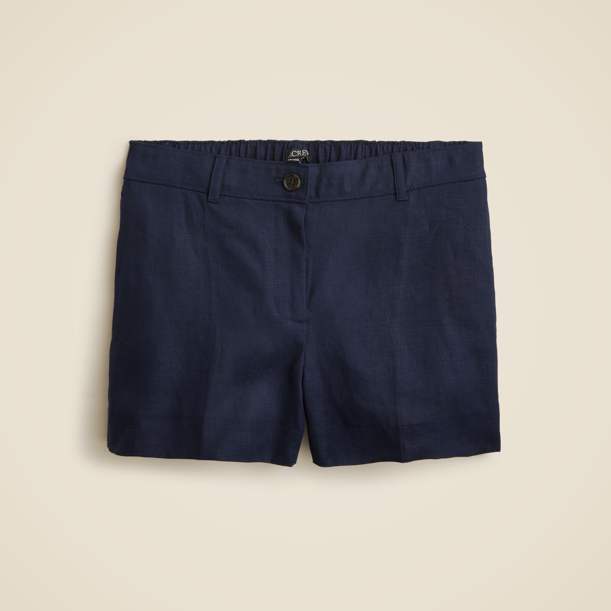  3&quot; Harbor short in linen