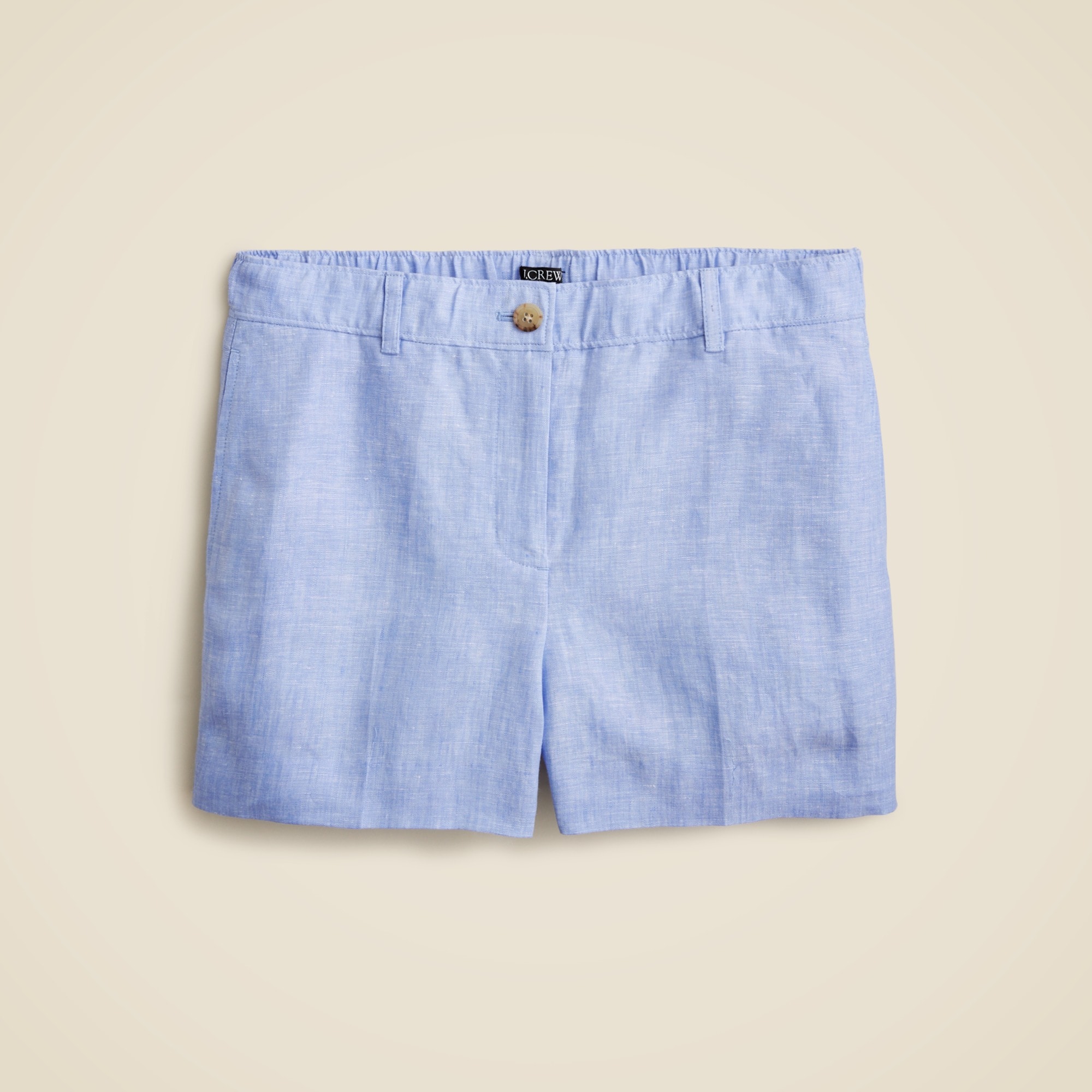 womens 3&quot; Harbor short in linen