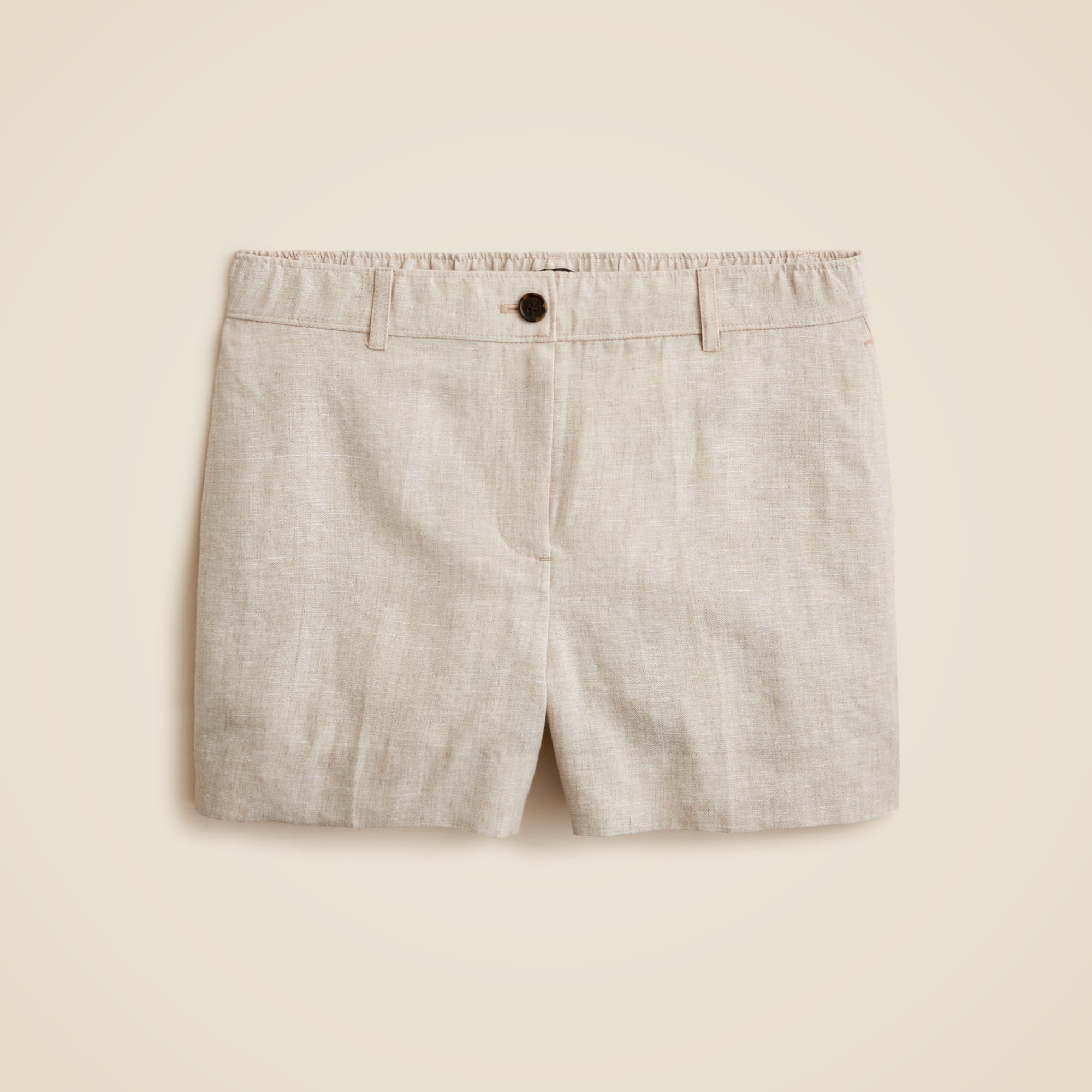 womens 3&quot; Harbor short in linen