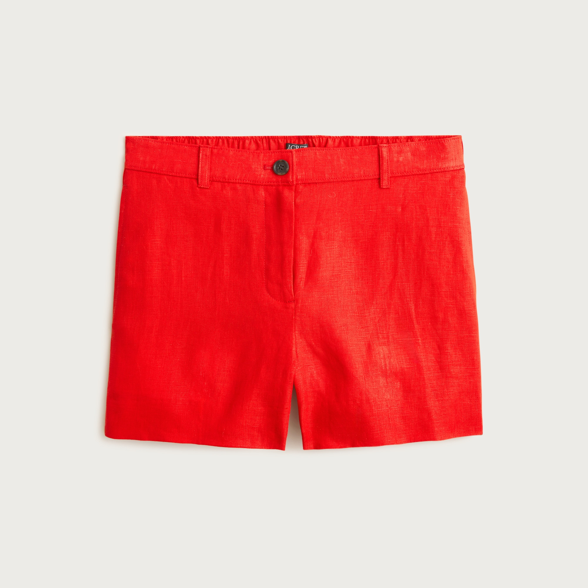 3" Harbor short in linen