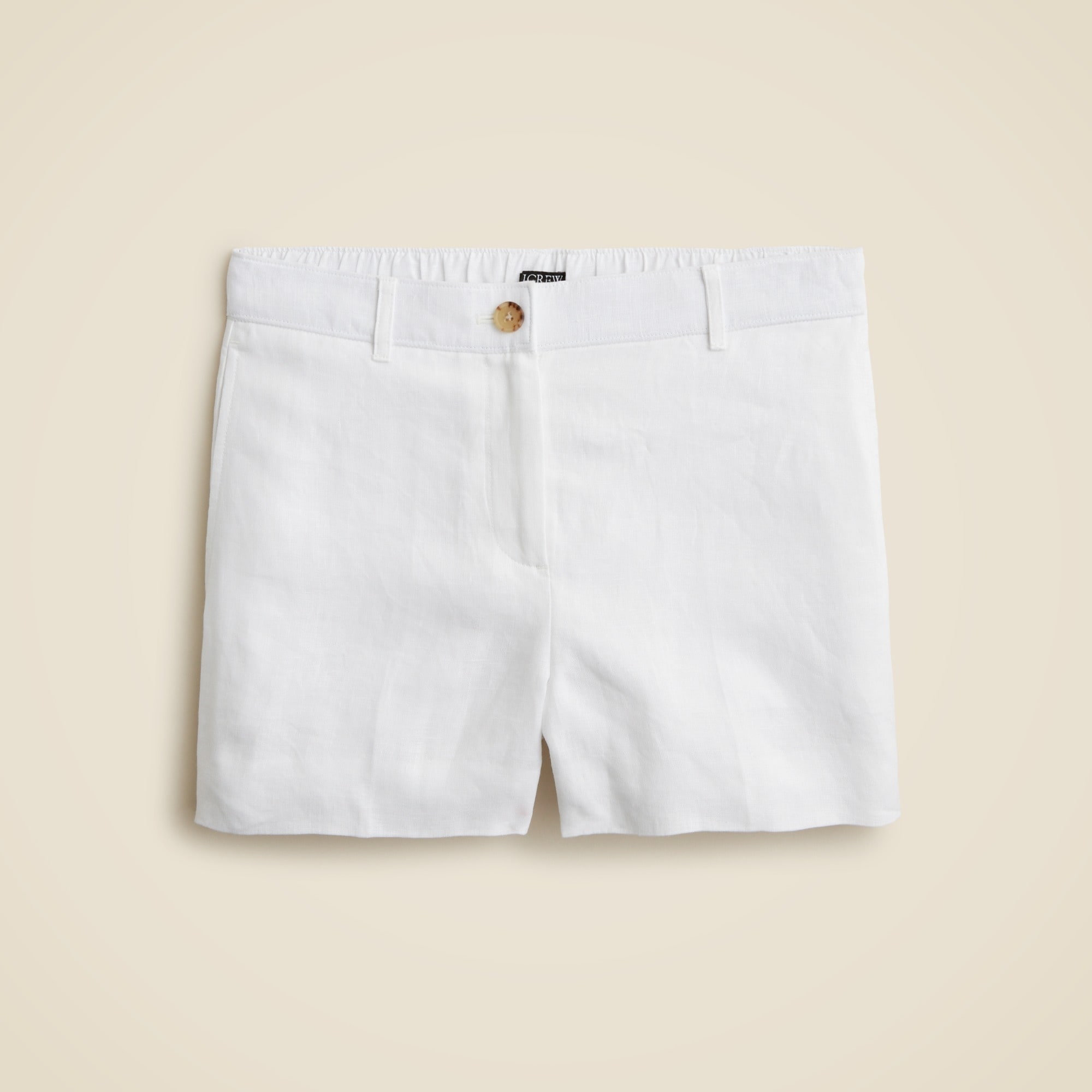 womens 3&quot; Harbor short in linen