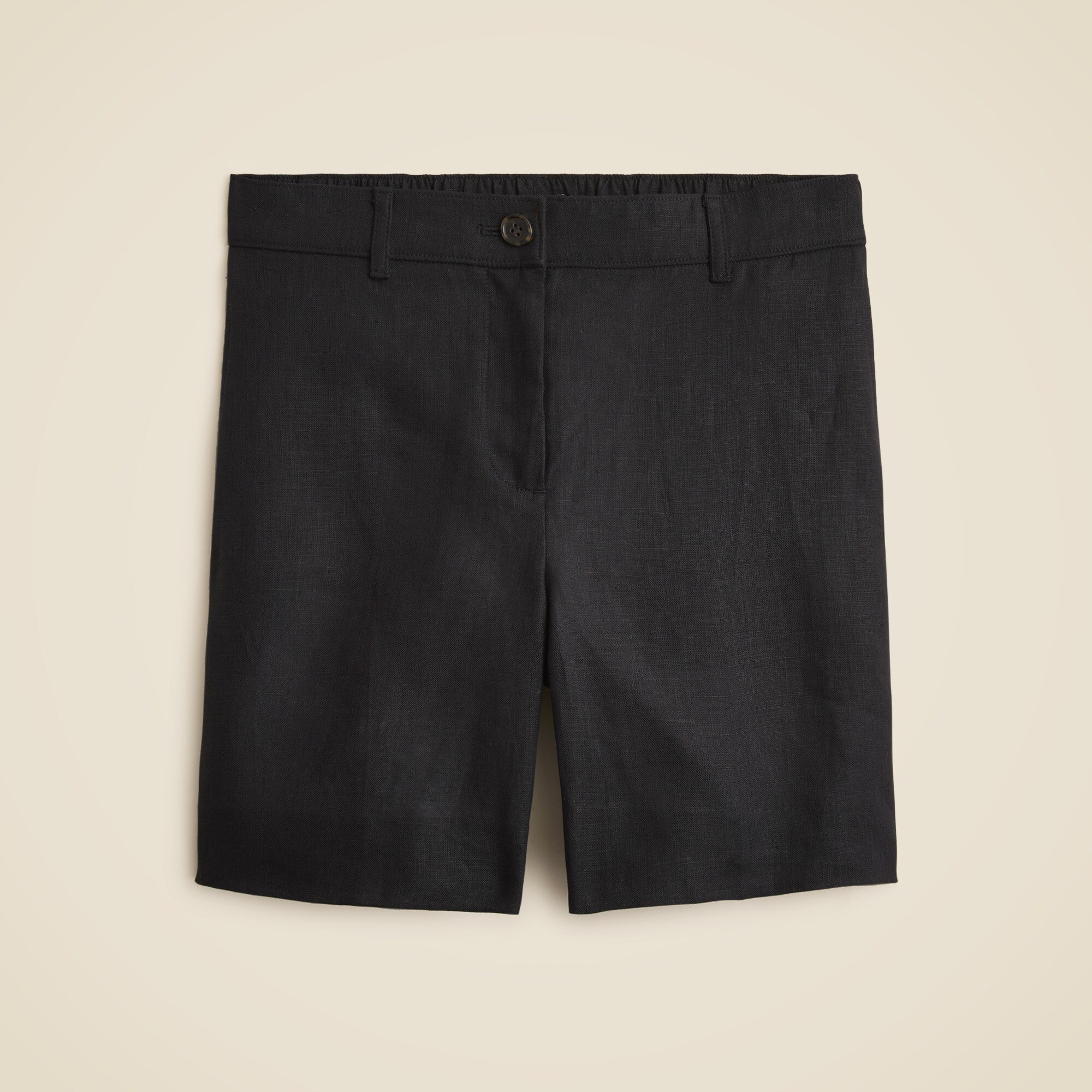 6" Harbor short in linen