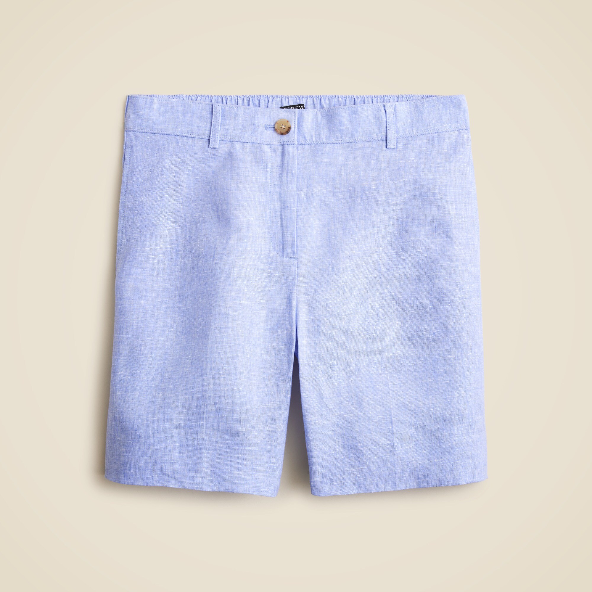  6" Harbor short in linen