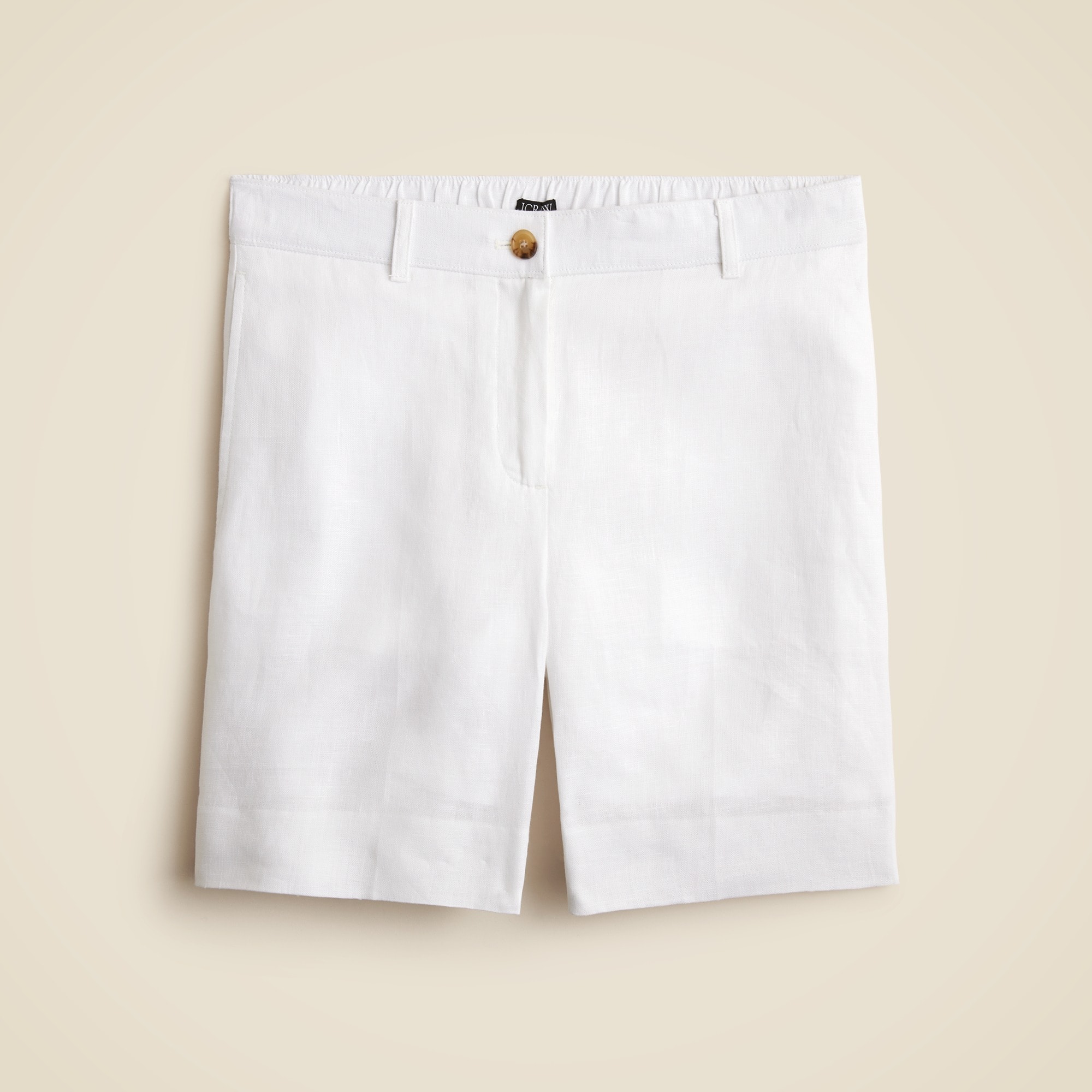 womens 6&quot; Harbor short in linen