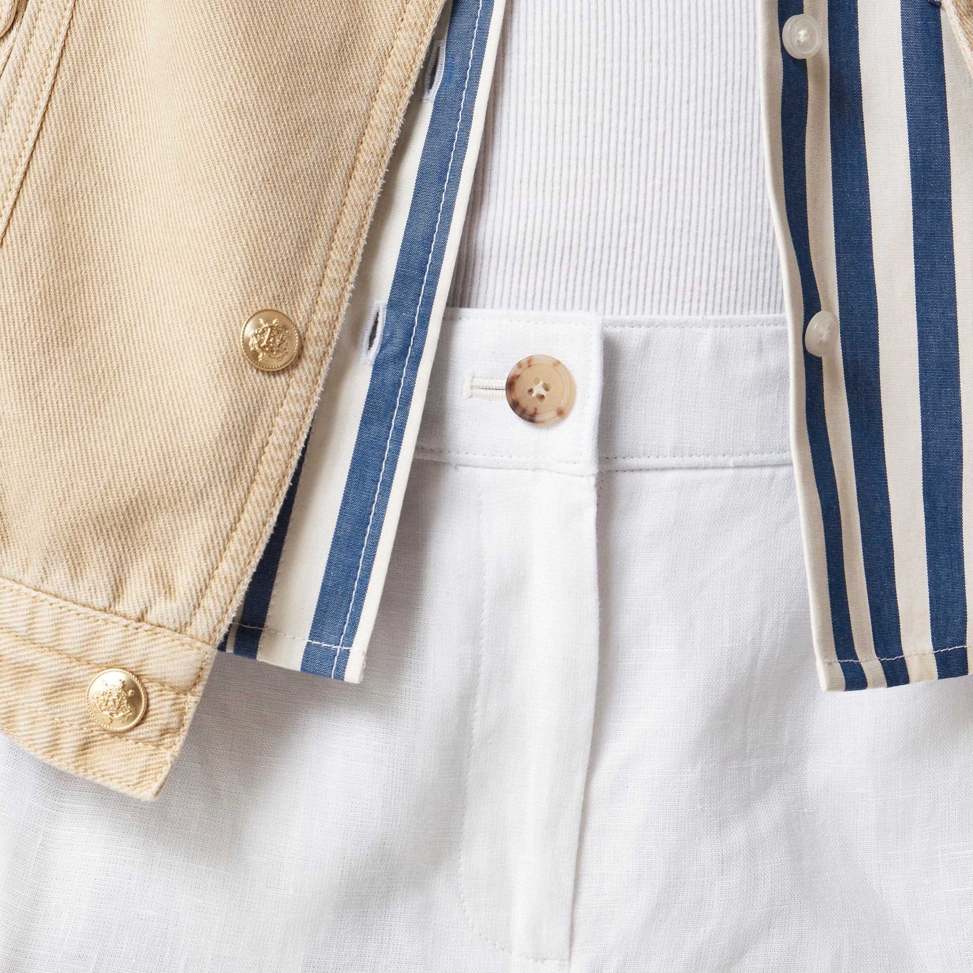6" Harbor short in linen - image 3