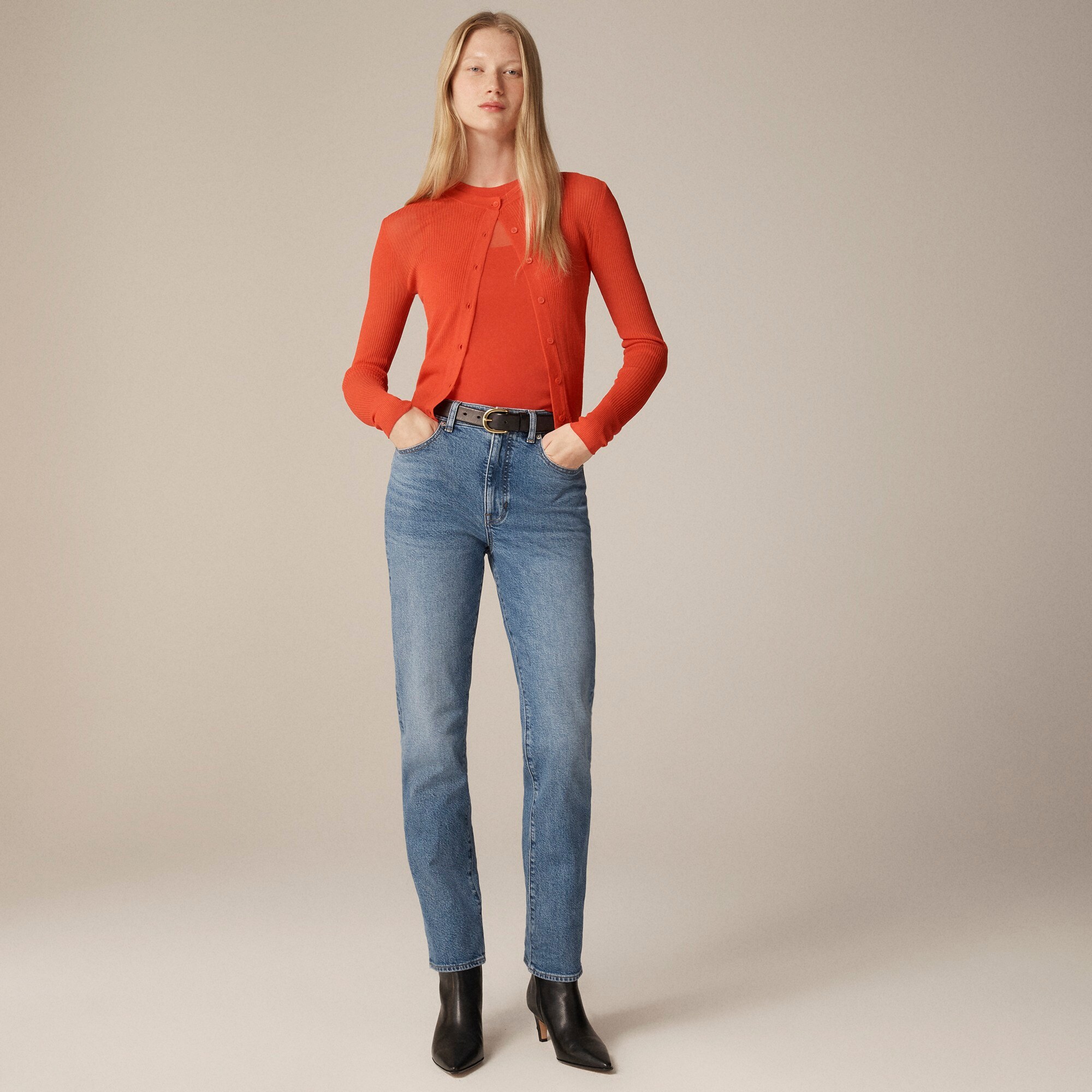 womens Slim-straight jean