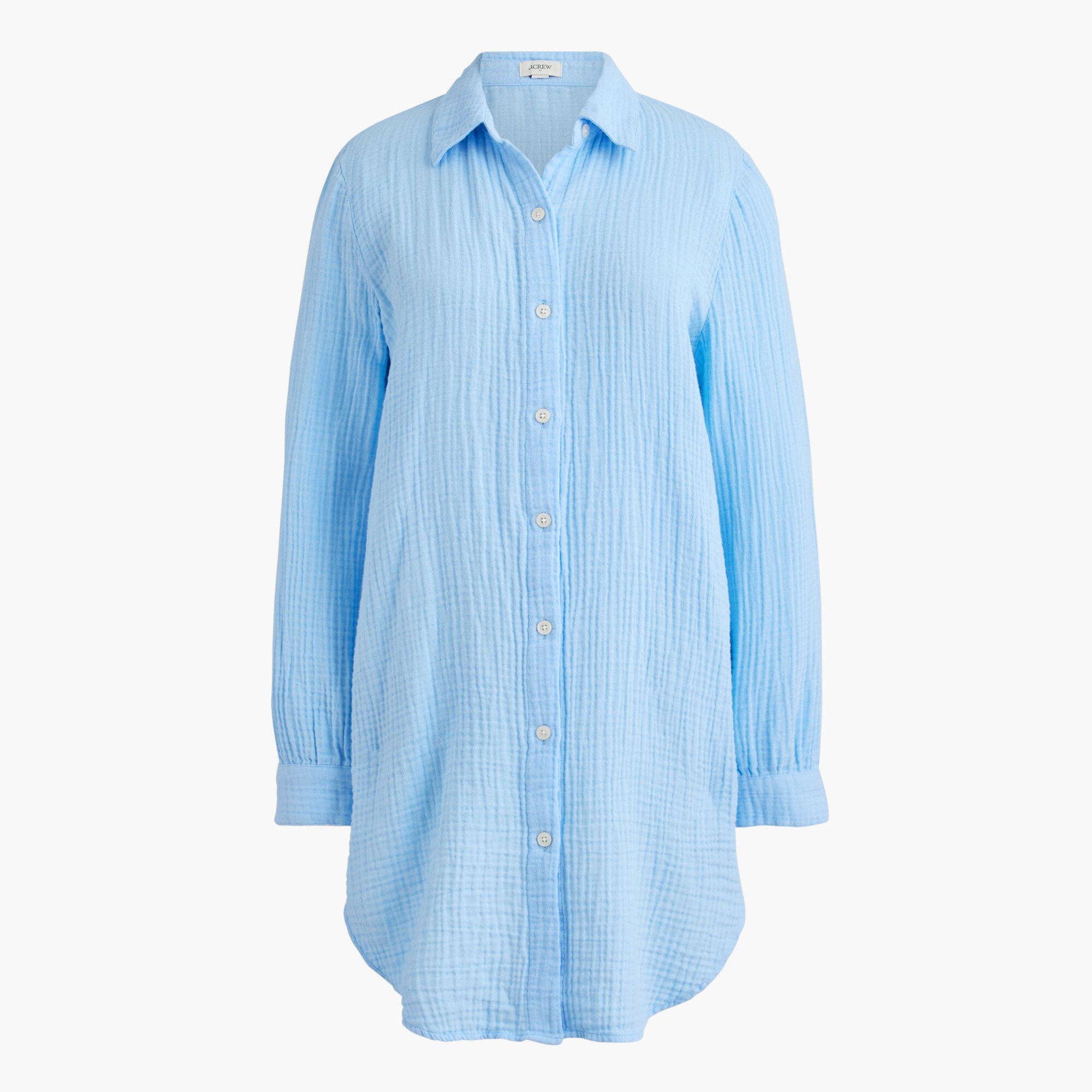 Button-down beach tunic