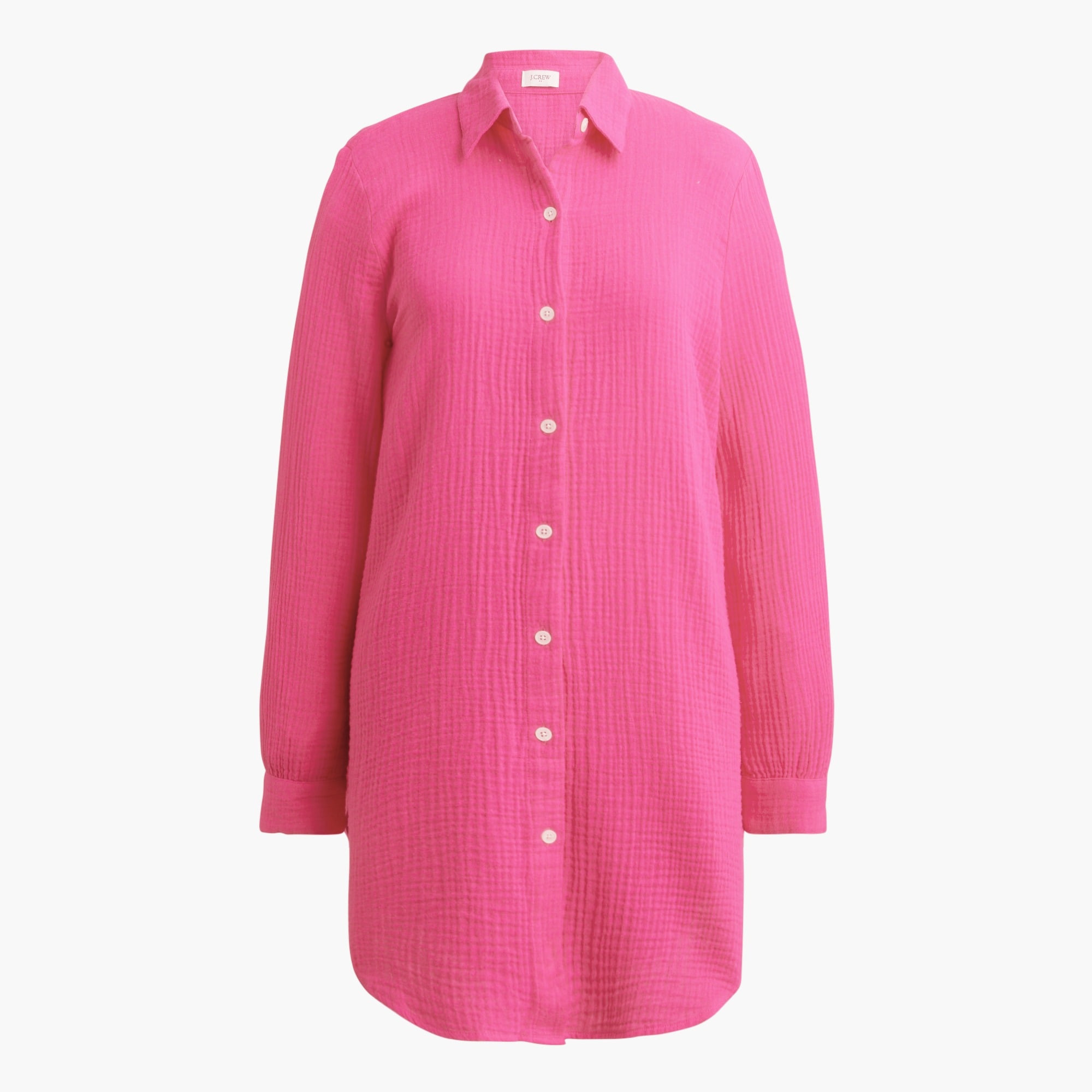 Button-down beach tunic