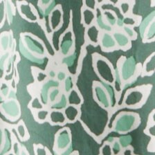 Printed scoopneck top PALE SPINACH EUCALYPTU 