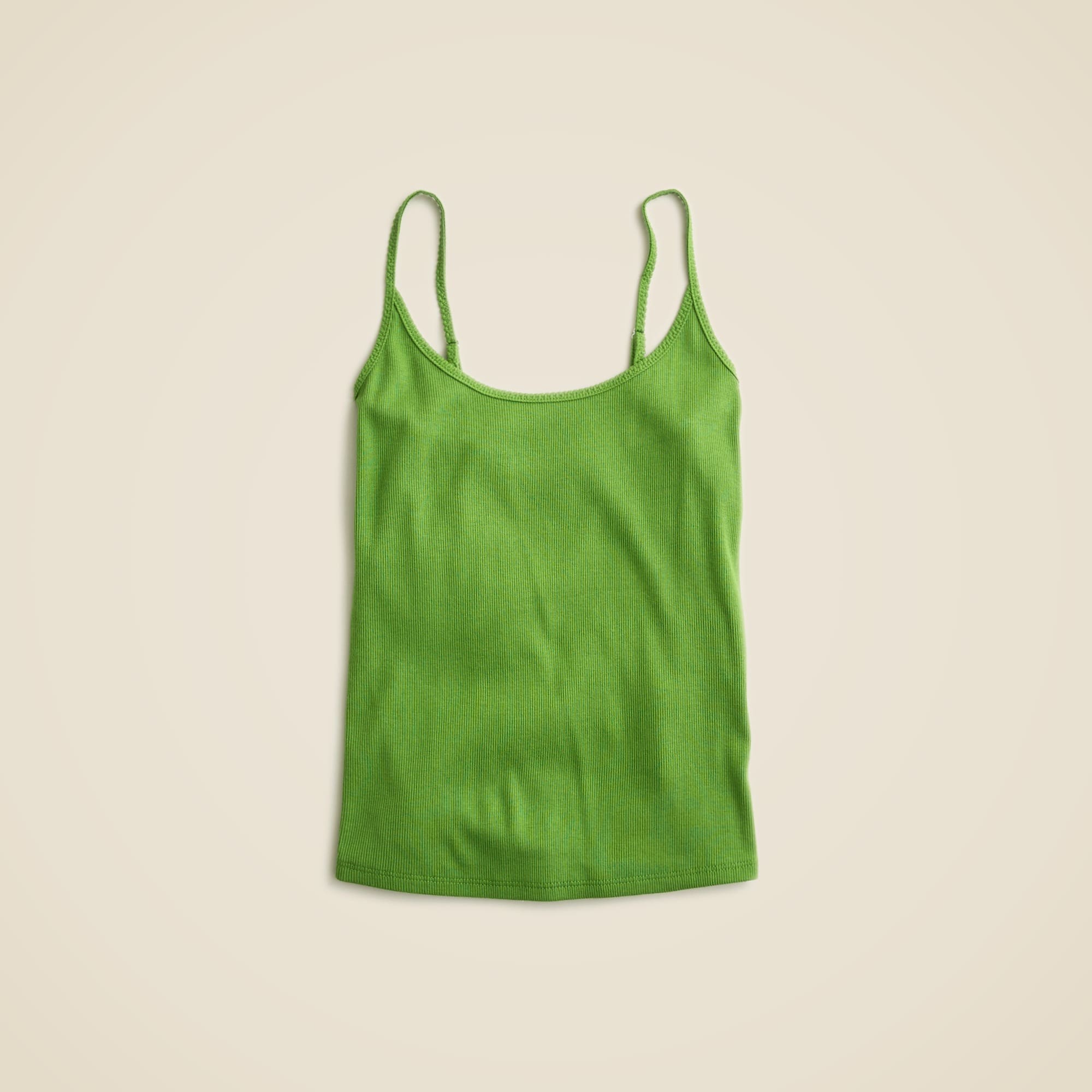 Fine rib camisole