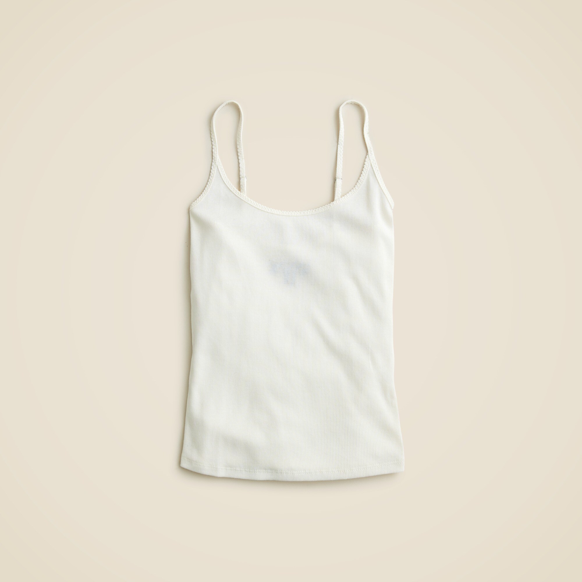 Fine rib camisole