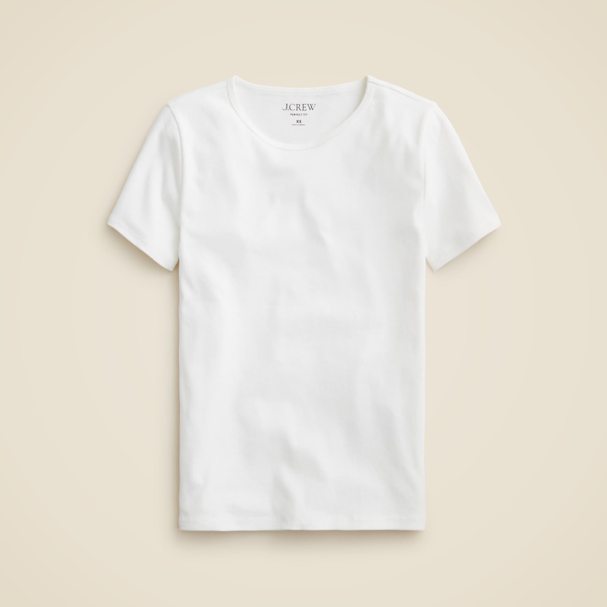New perfect-fit short-sleeve T-shirt
