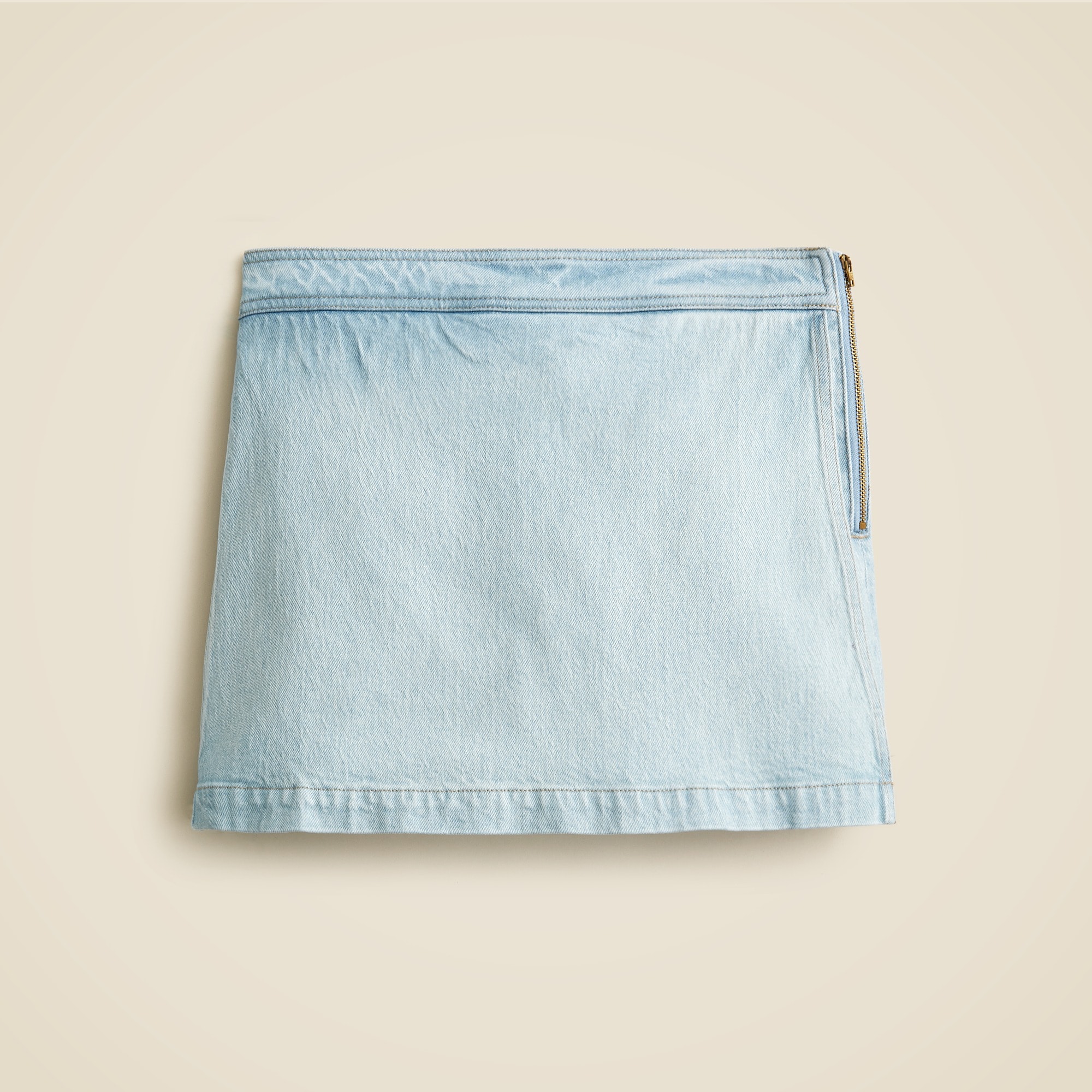 Denim skort