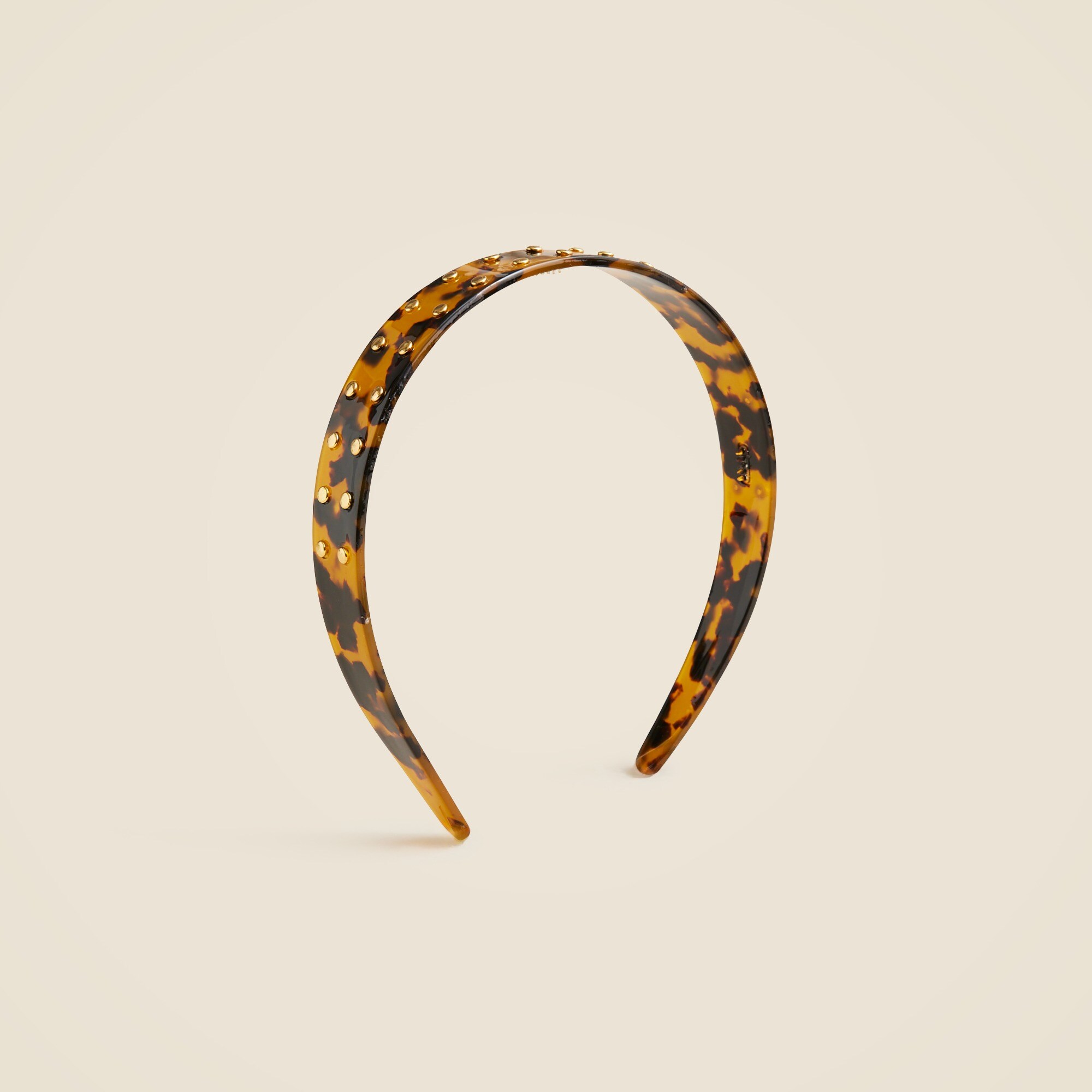 Tortoise shell stud headband