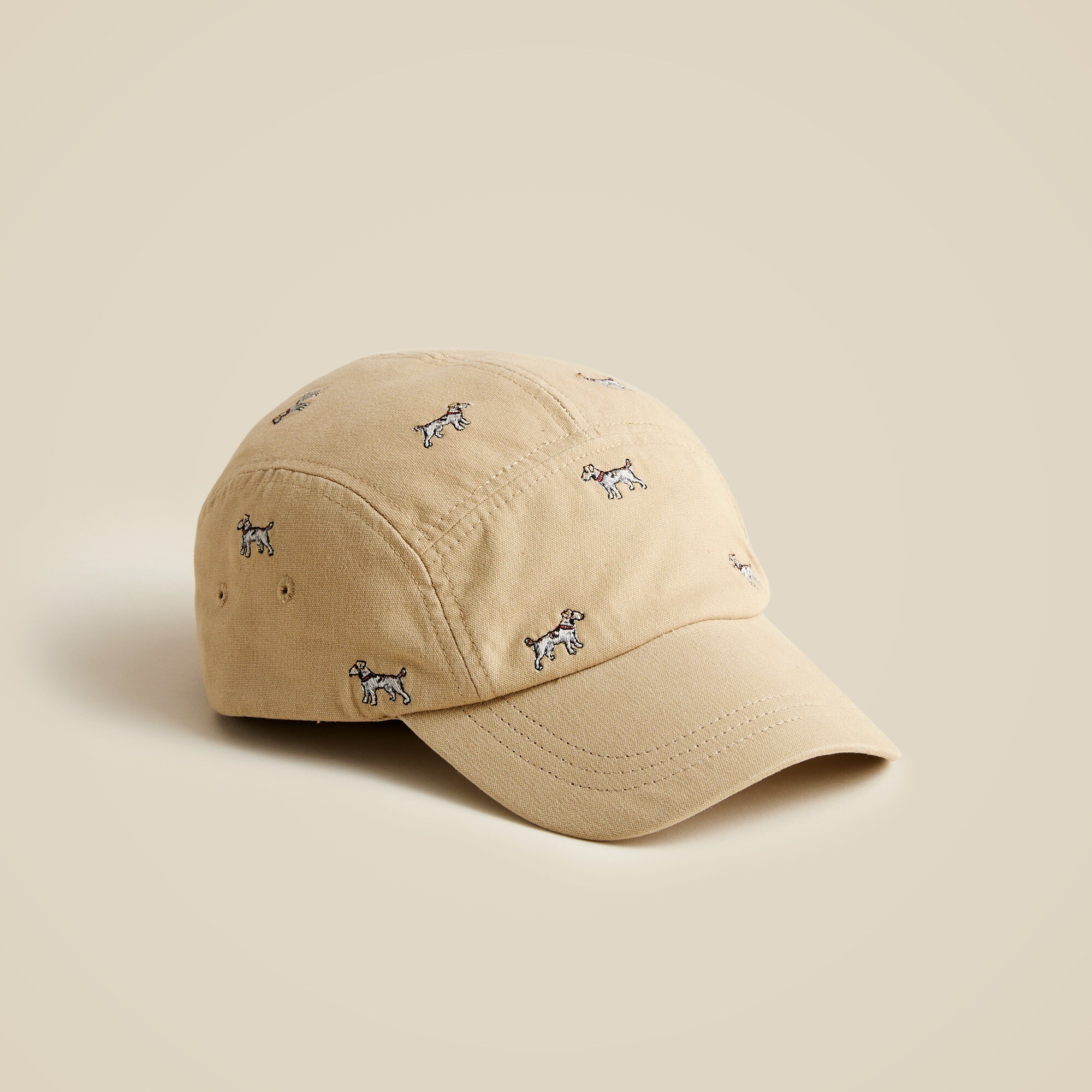 Cotton Five-panel Ball Cap For Men | J.Crew