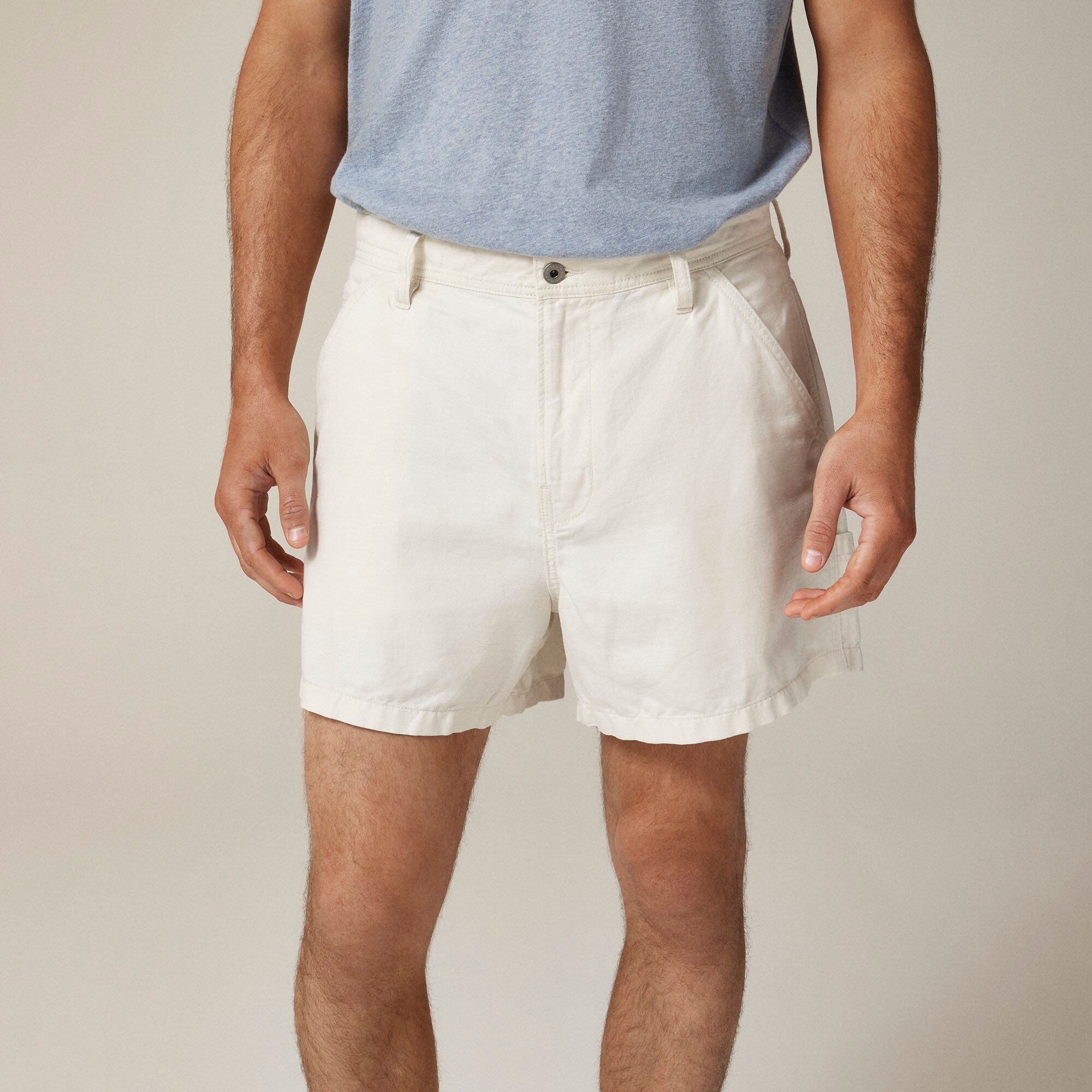 mens Wallace &amp; Barnes 4.75&quot; painter camp short