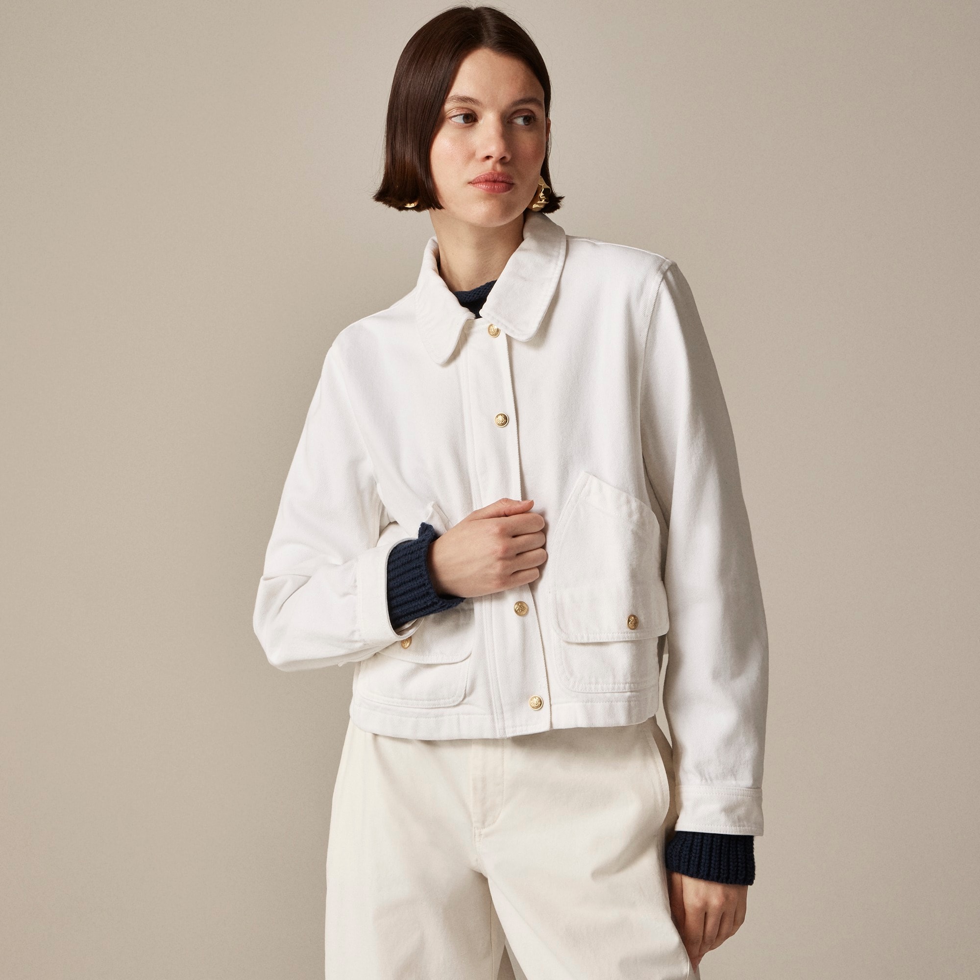 J.Crew: Downtown Field Jacket For Women