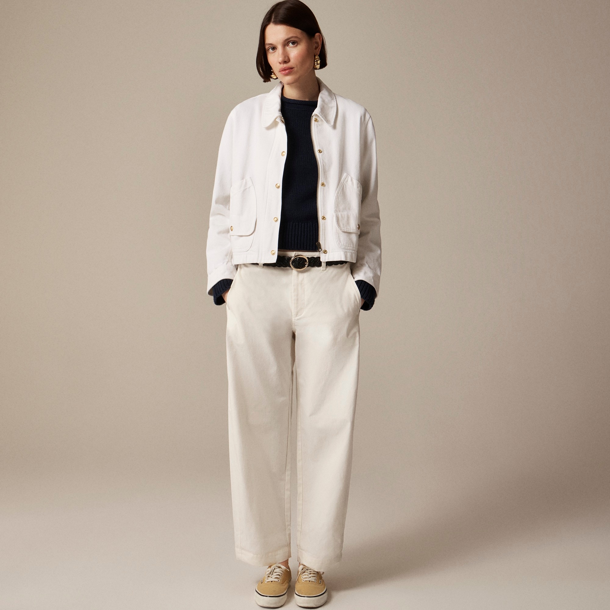 womens Short Barn Jacket&trade; in cotton twill