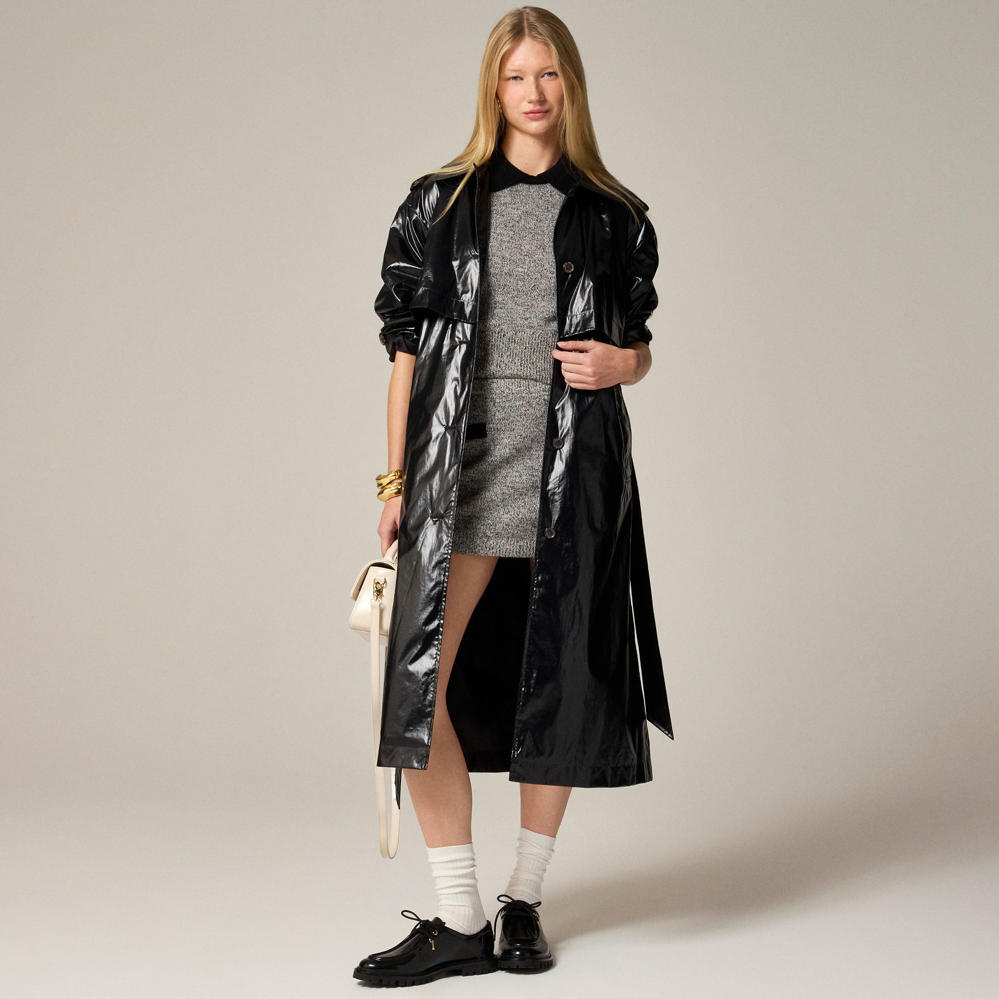 Rain-or-shine trench