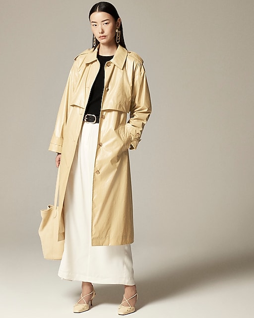 J.Crew: Belted Lady Day Topcoat In Italian Double-cloth Wool J.Crew: Belted Lady Day Topcoat In Italian Double-cloth Wool