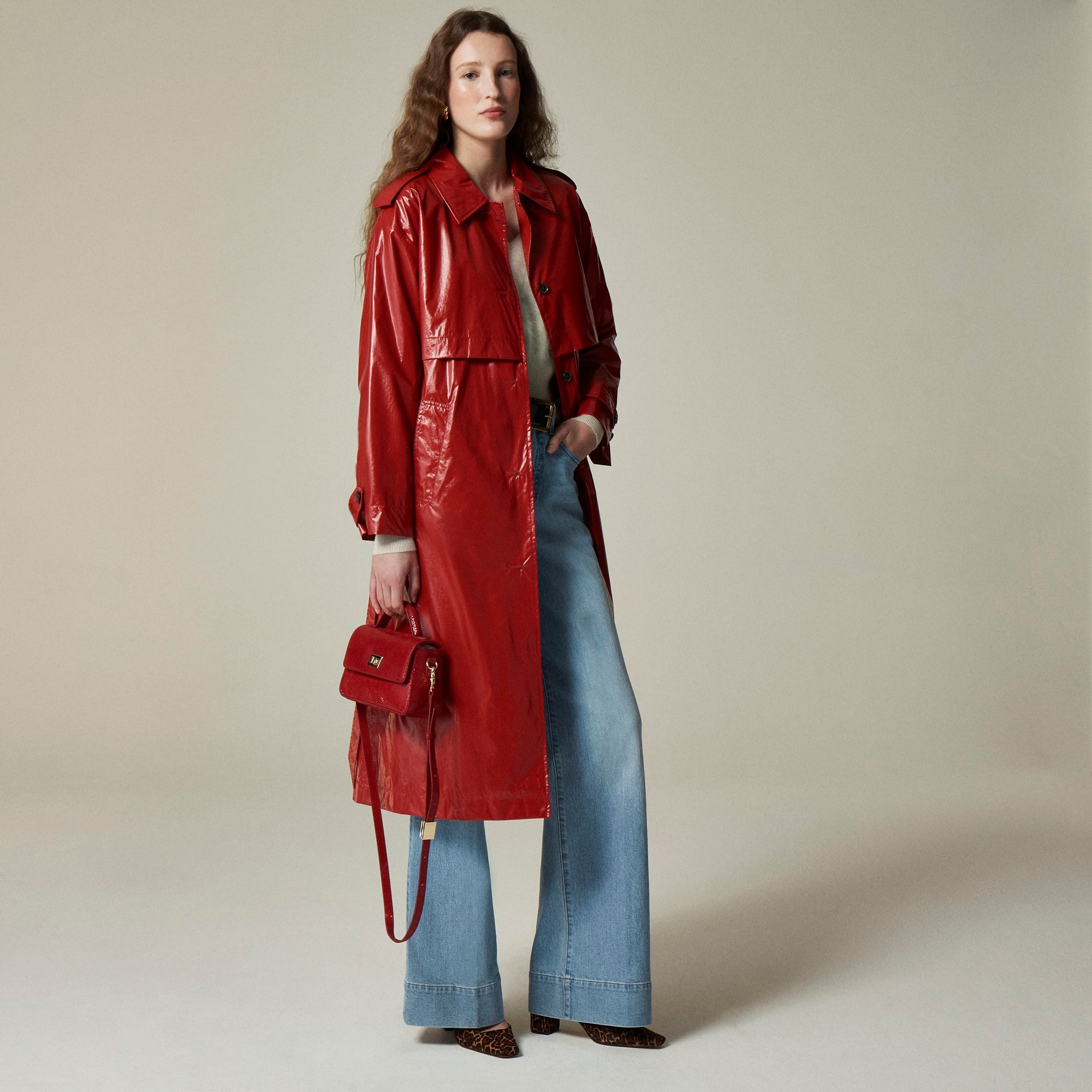 Rain-or-shine trench