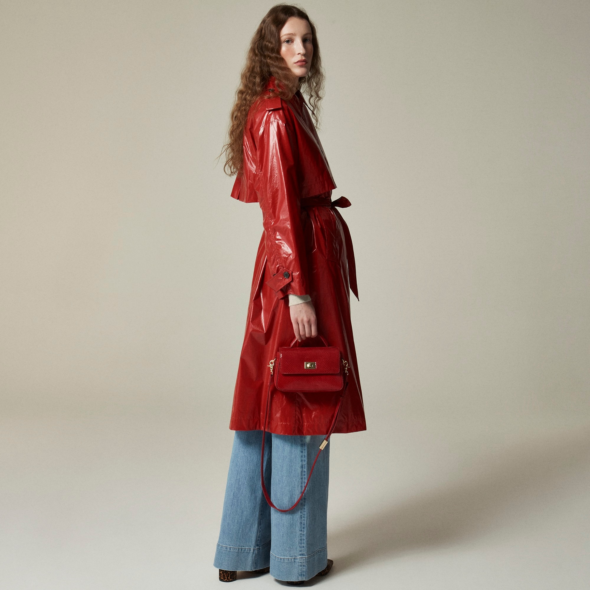 Rain-or-shine trench