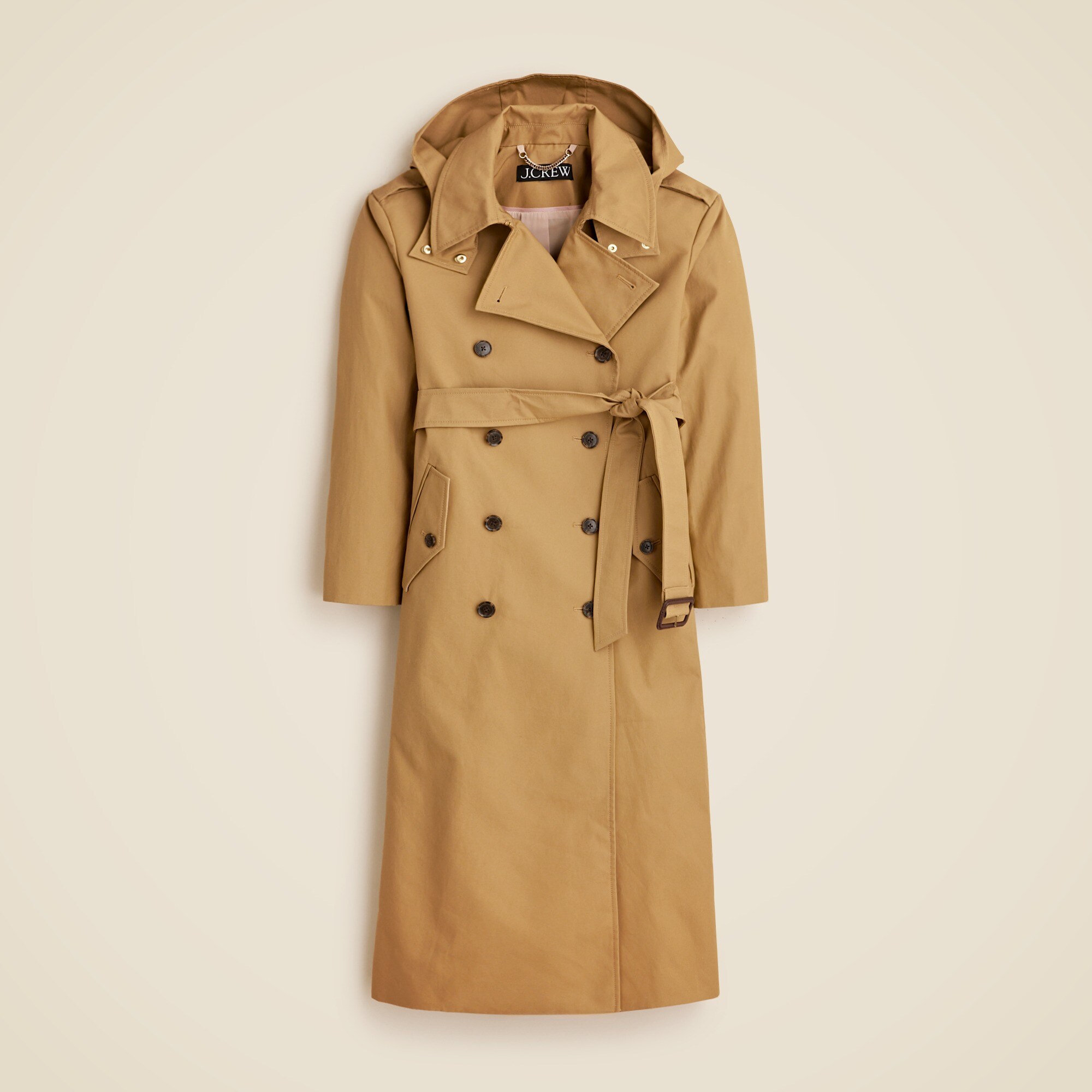 New Long Icon Trench Coat For Women | J.Crew