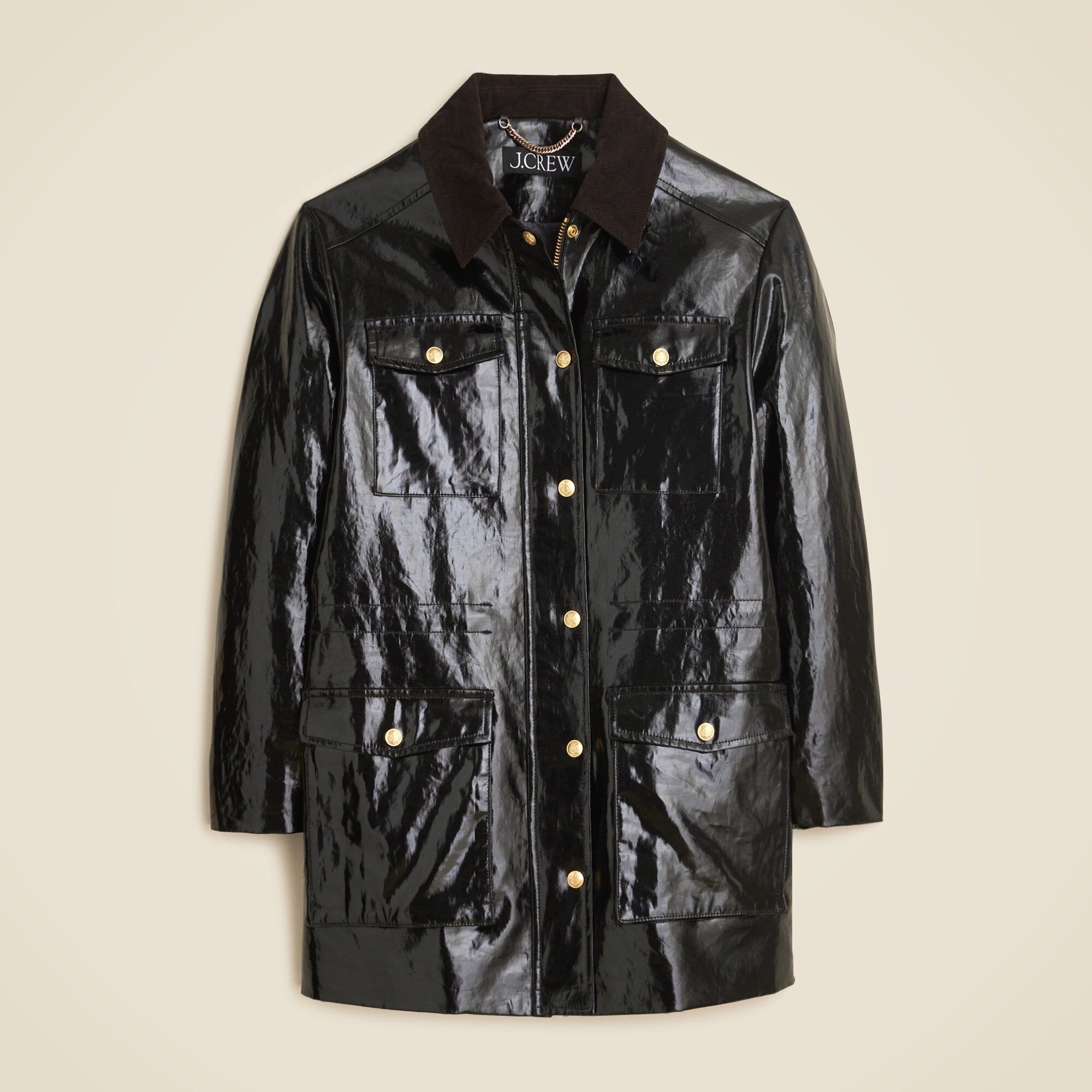  Collection Barn Jacket&trade; in laminated linen