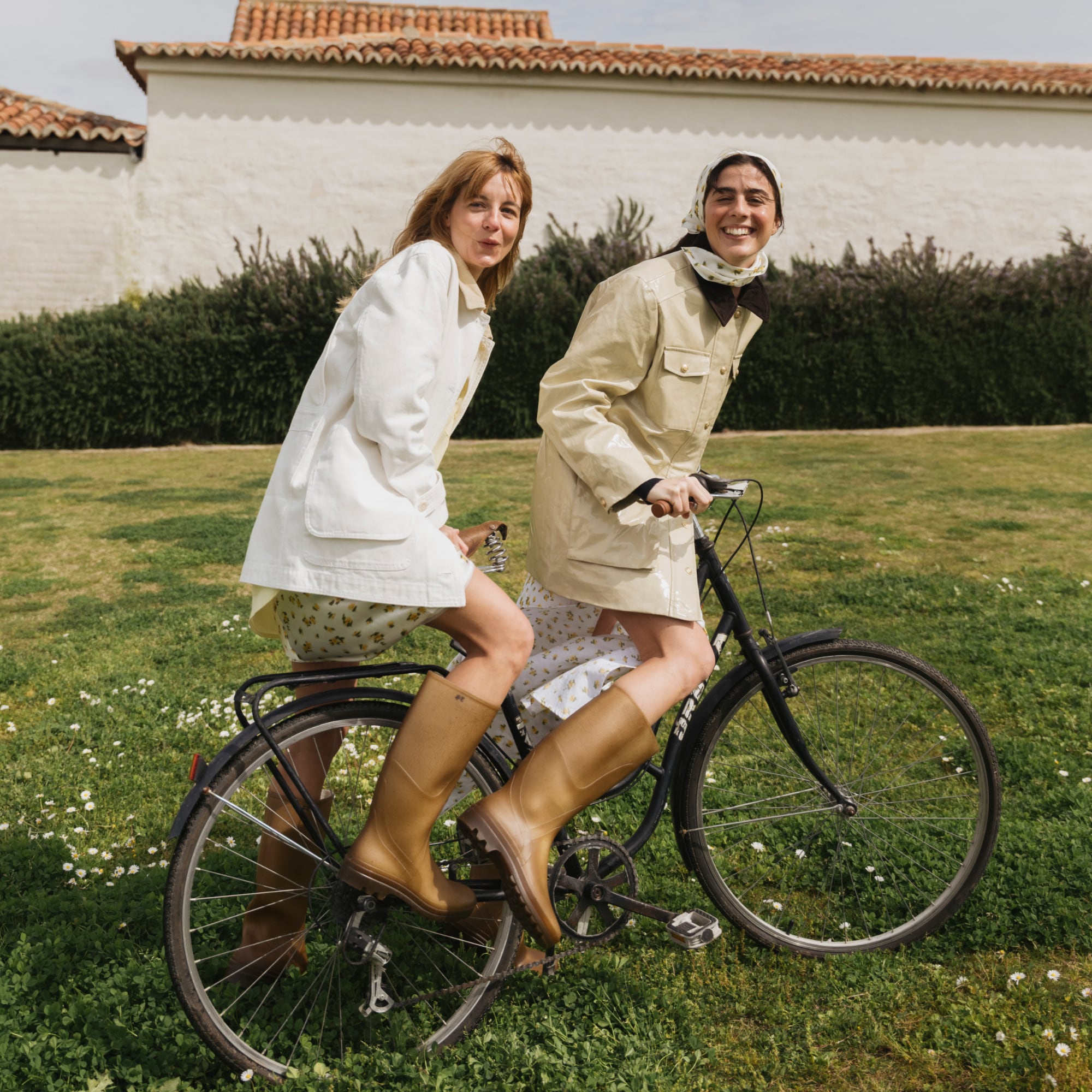 Collection Barn Jacket™ in laminated linen