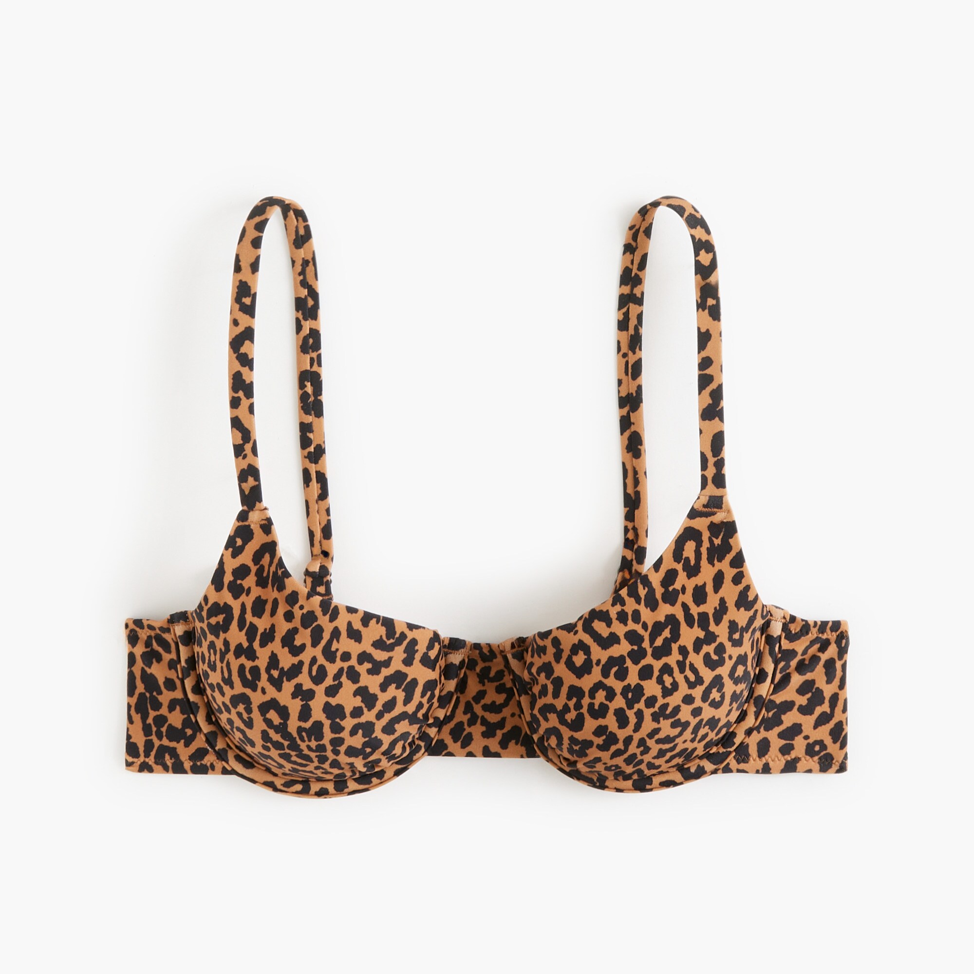 womens Printed underwire bikini top