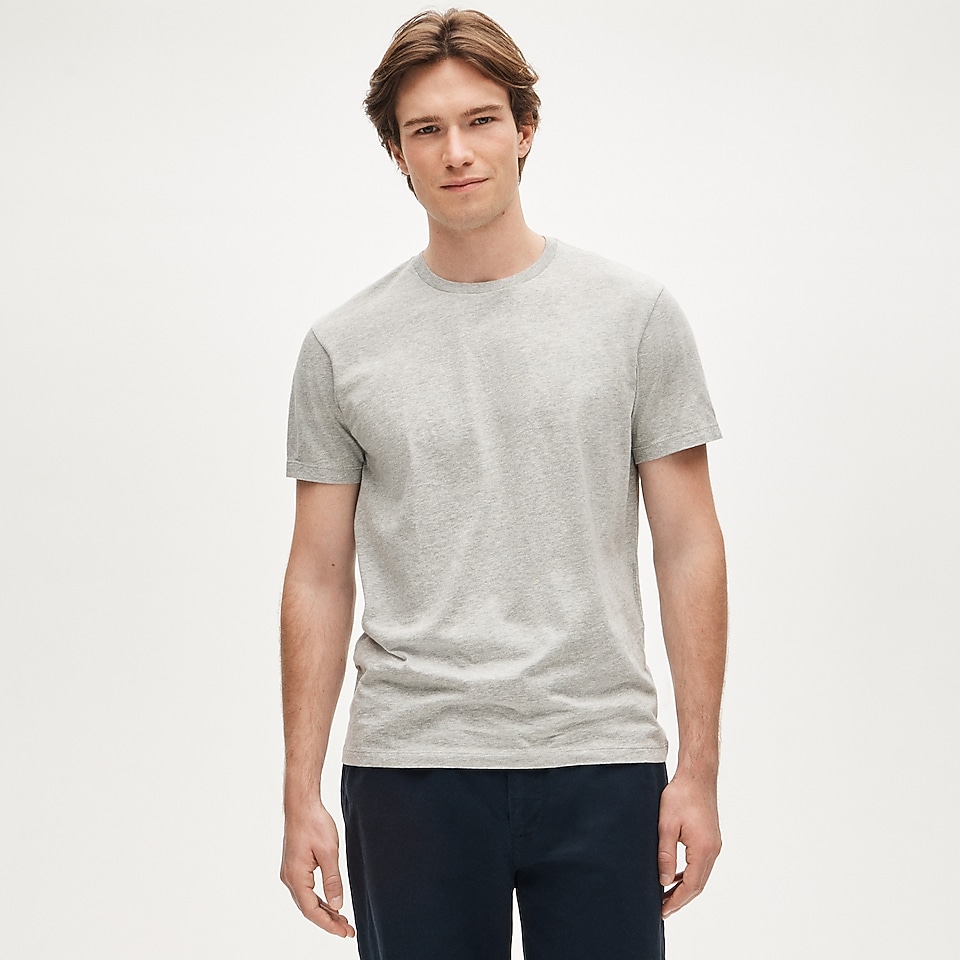 Relaxed Long-sleeve Premium-weight Cotton T-shirt For Men | J.Crew