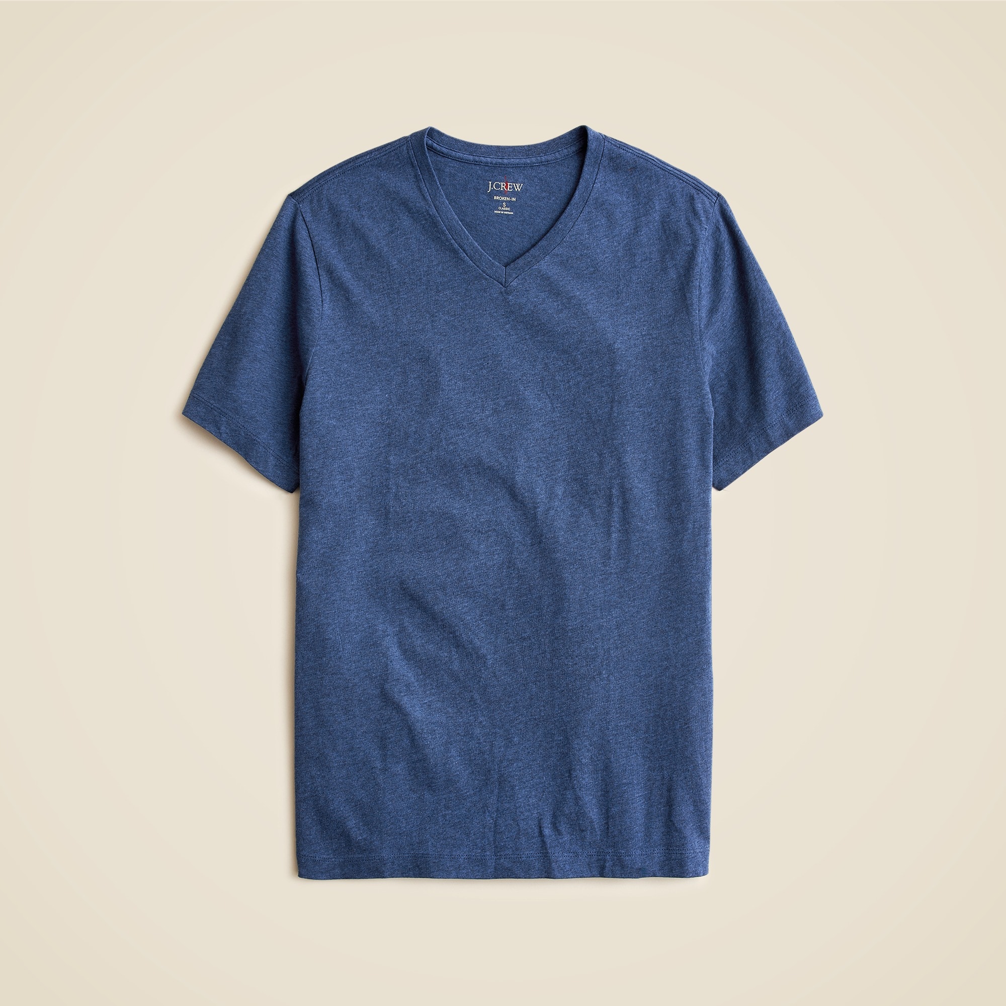 mens Broken-in V-neck T-shirt