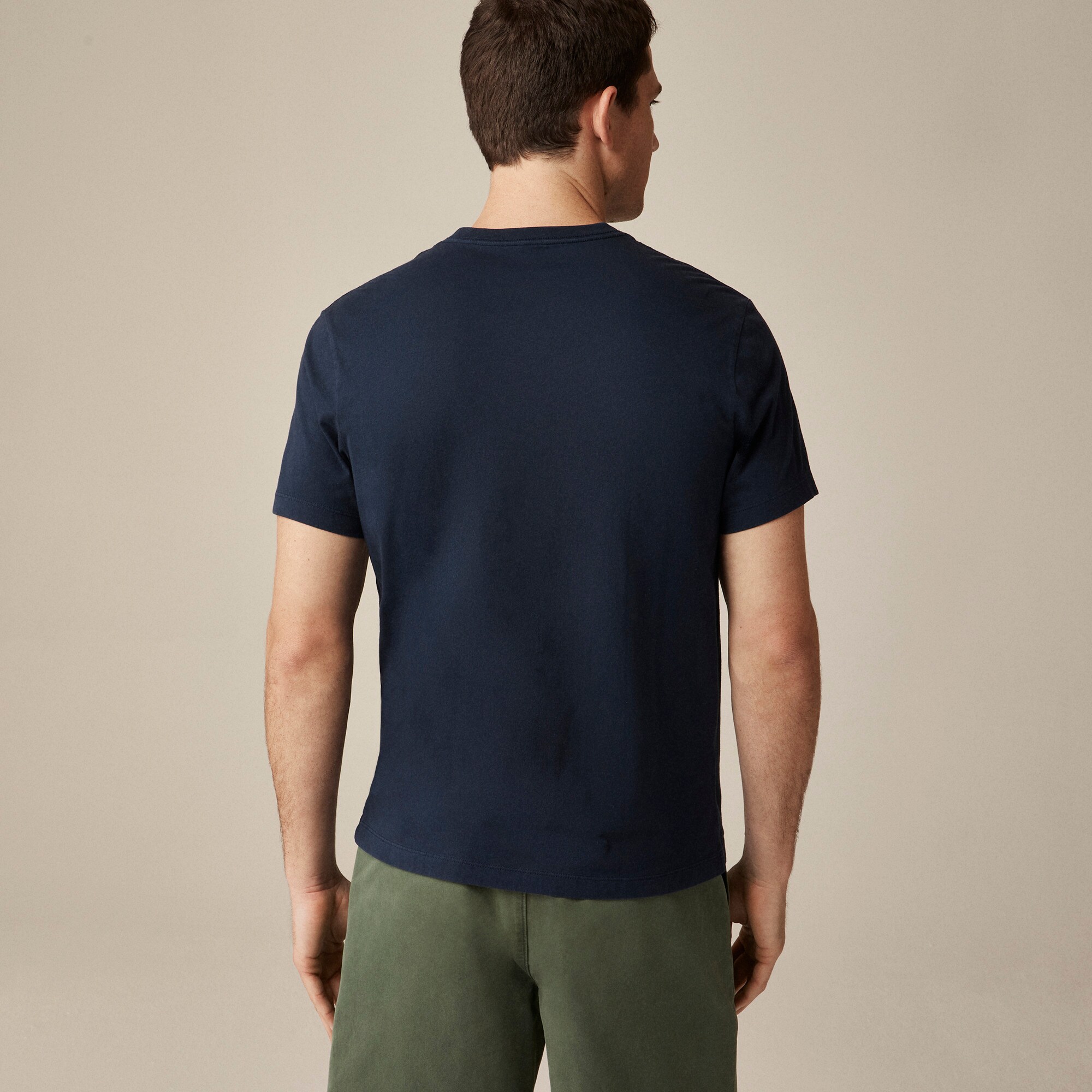 Broken-in V-neck T-shirt