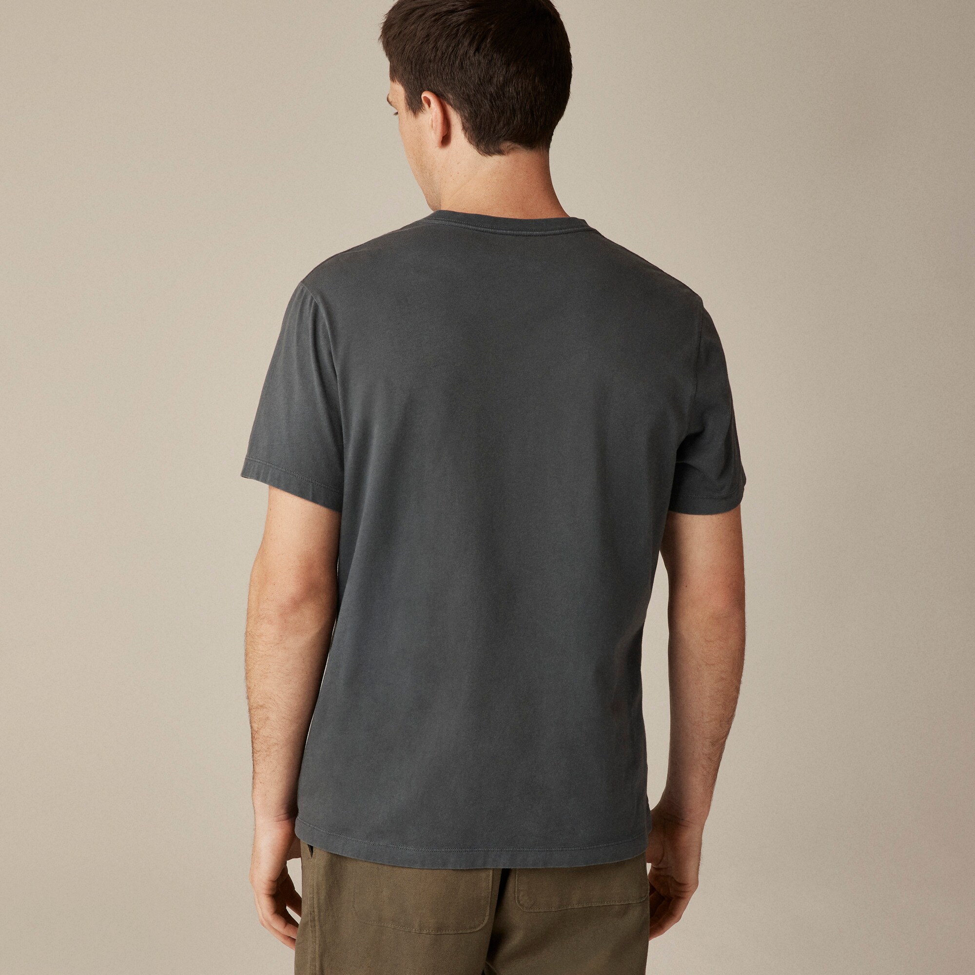 Broken-in V-neck T-shirt