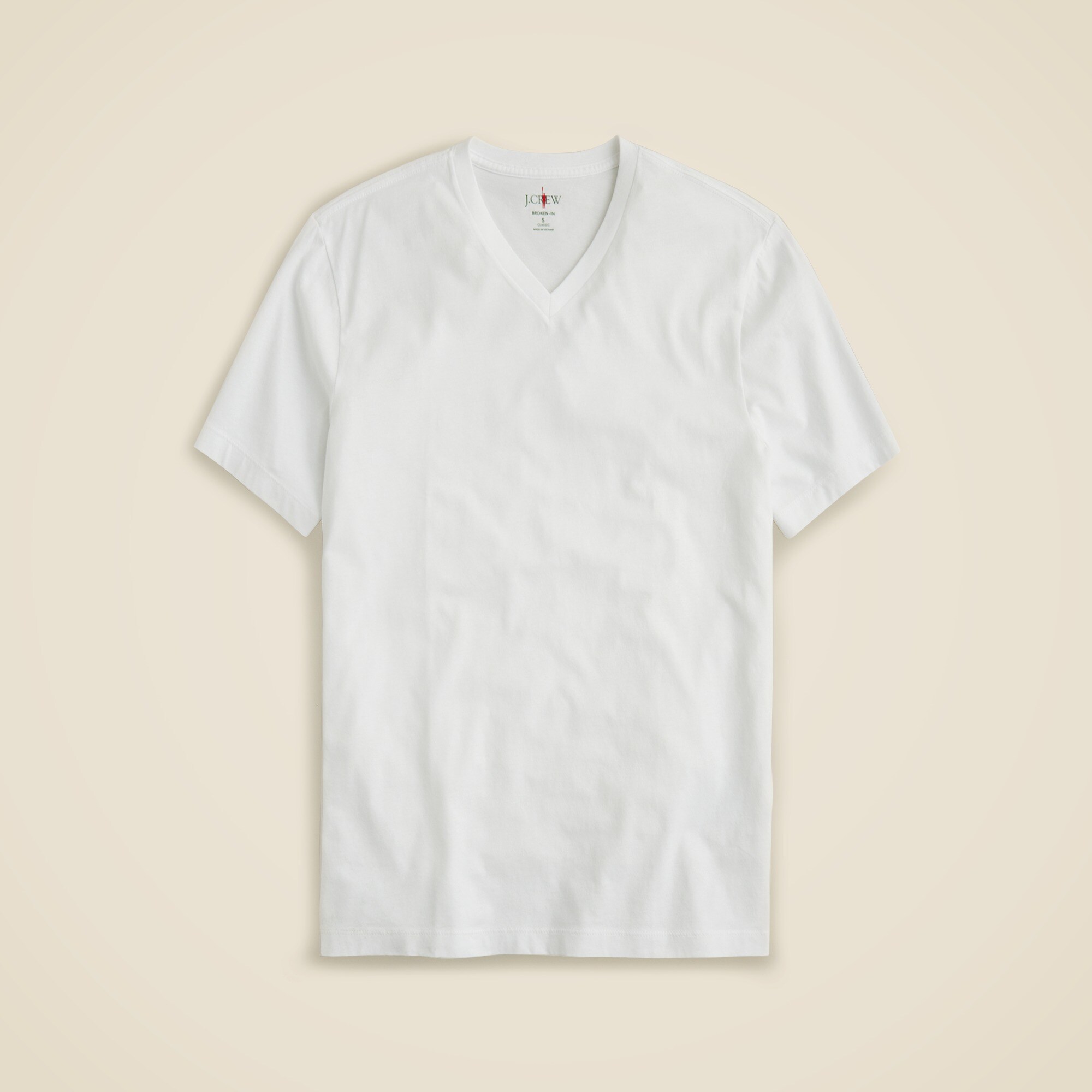 mens Broken-in V-neck T-shirt