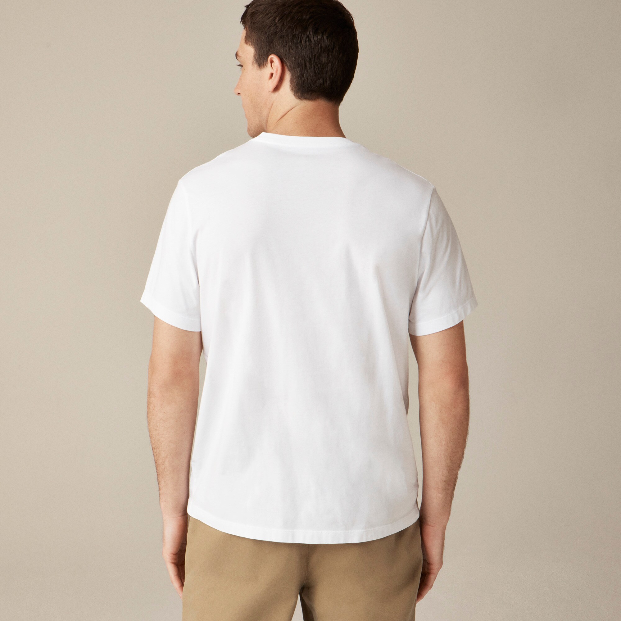 Broken-in V-neck T-shirt