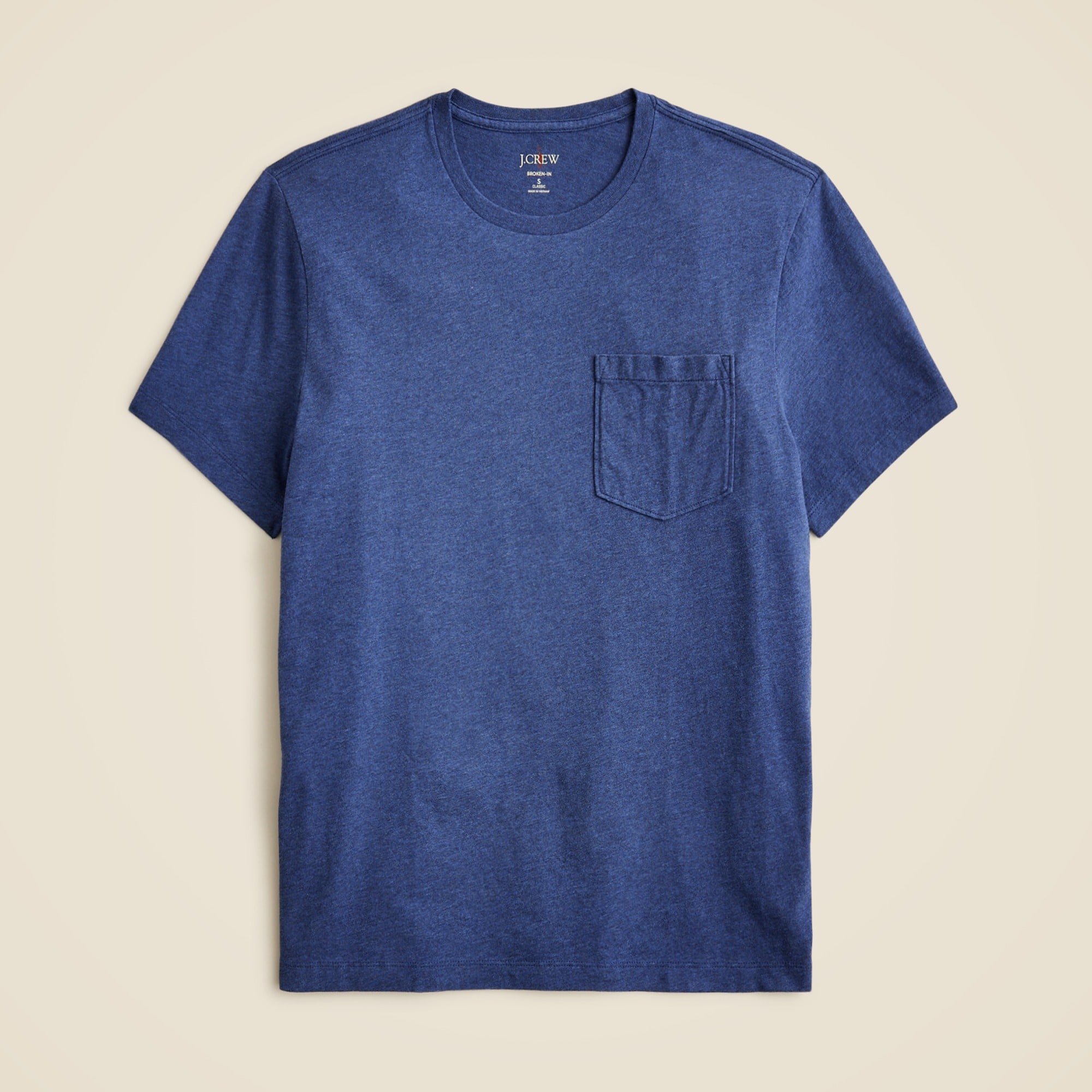mens Broken-in pocket T-shirt