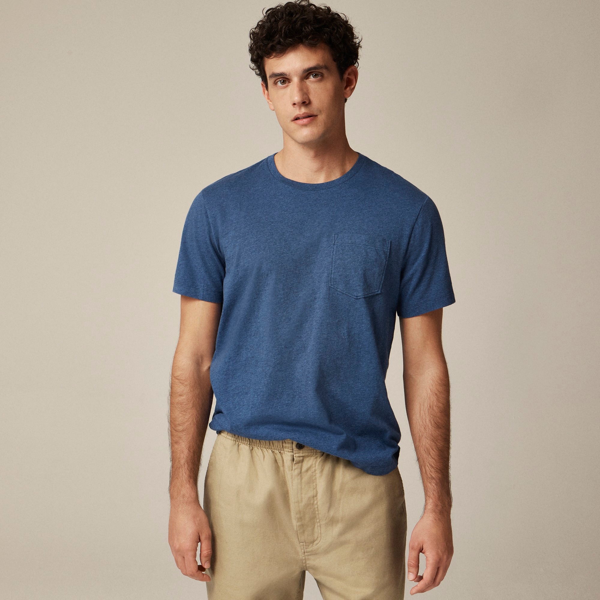 mens Broken-in pocket T-shirt