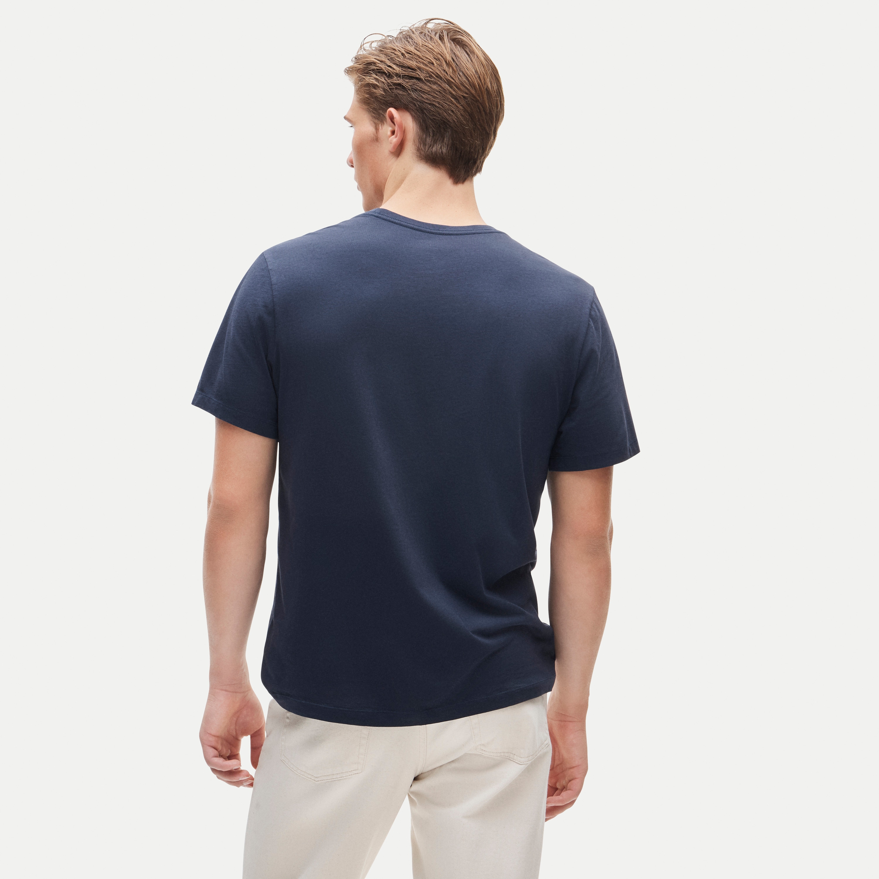 Broken-in pocket T-shirt